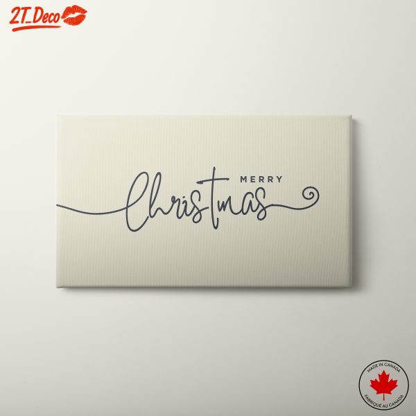 Merry Christmas Decorative Art
