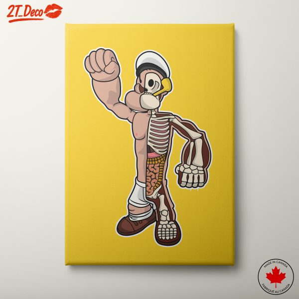 Whimsical Cartoon Character Anatomy Art