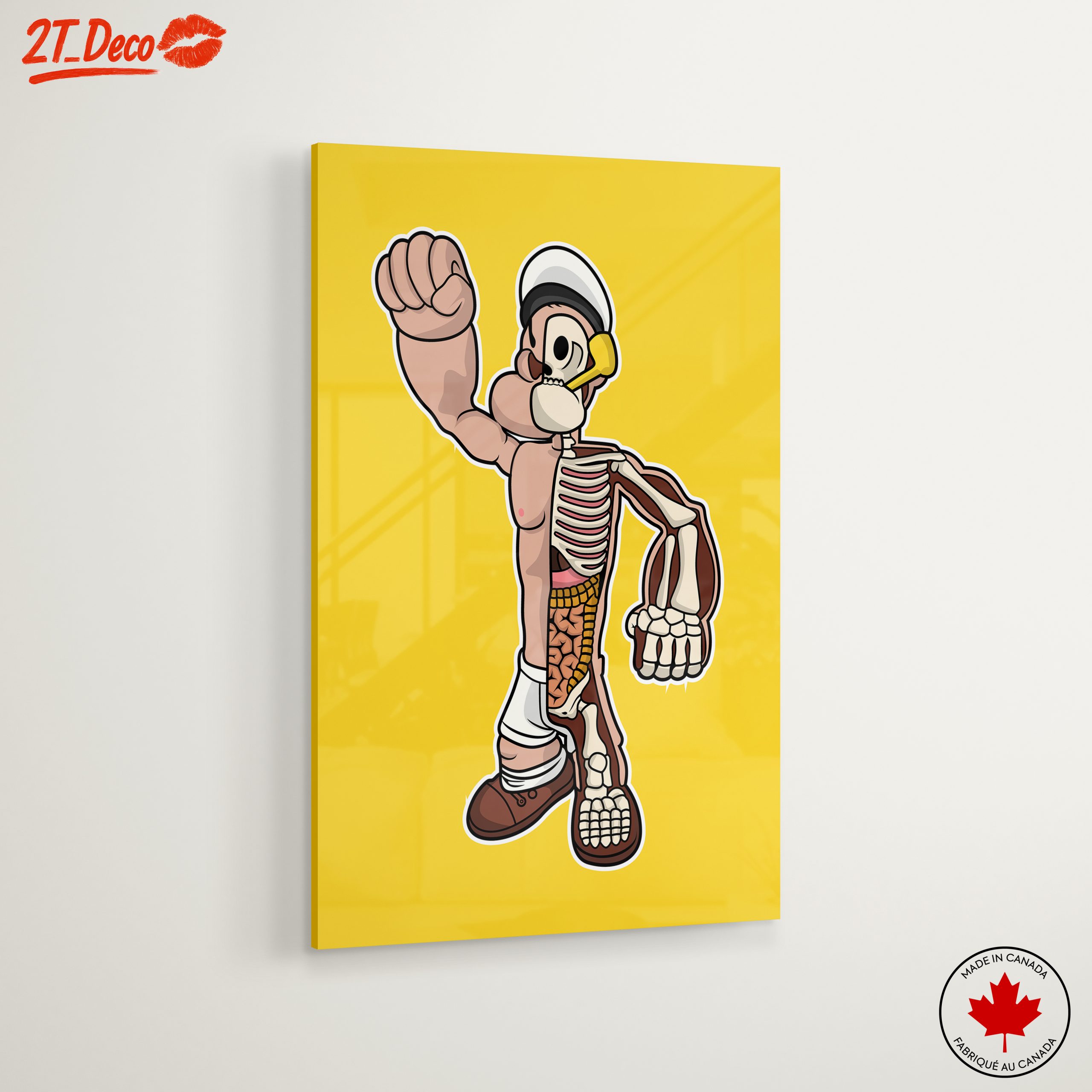 Whimsical Cartoon Character Anatomy Art - Image 6