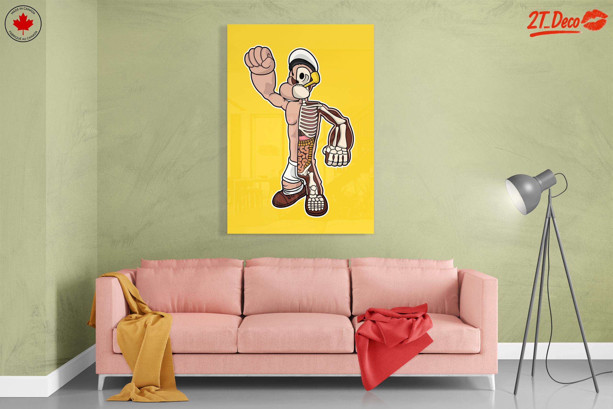 Whimsical Cartoon Character Anatomy Art - Image 7