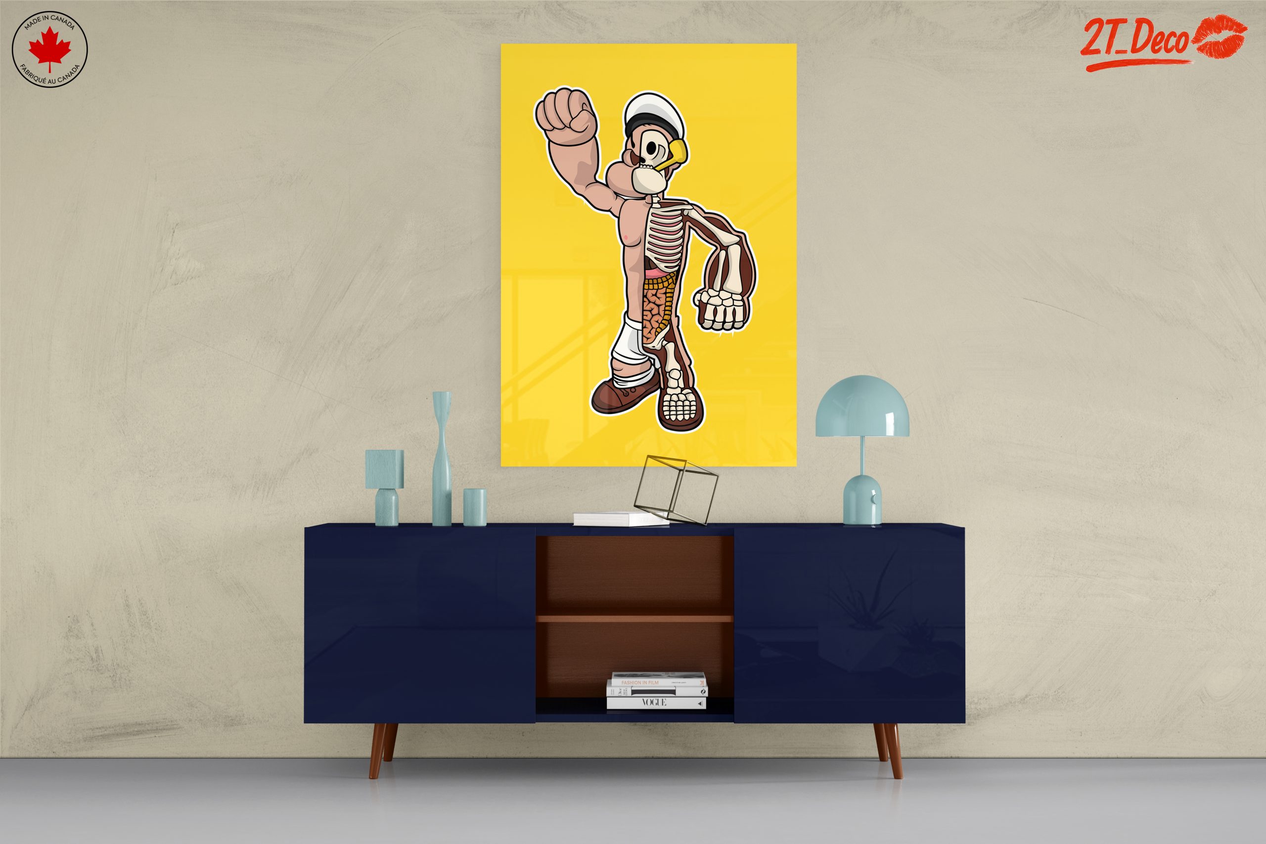 Whimsical Cartoon Character Anatomy Art - Image 8