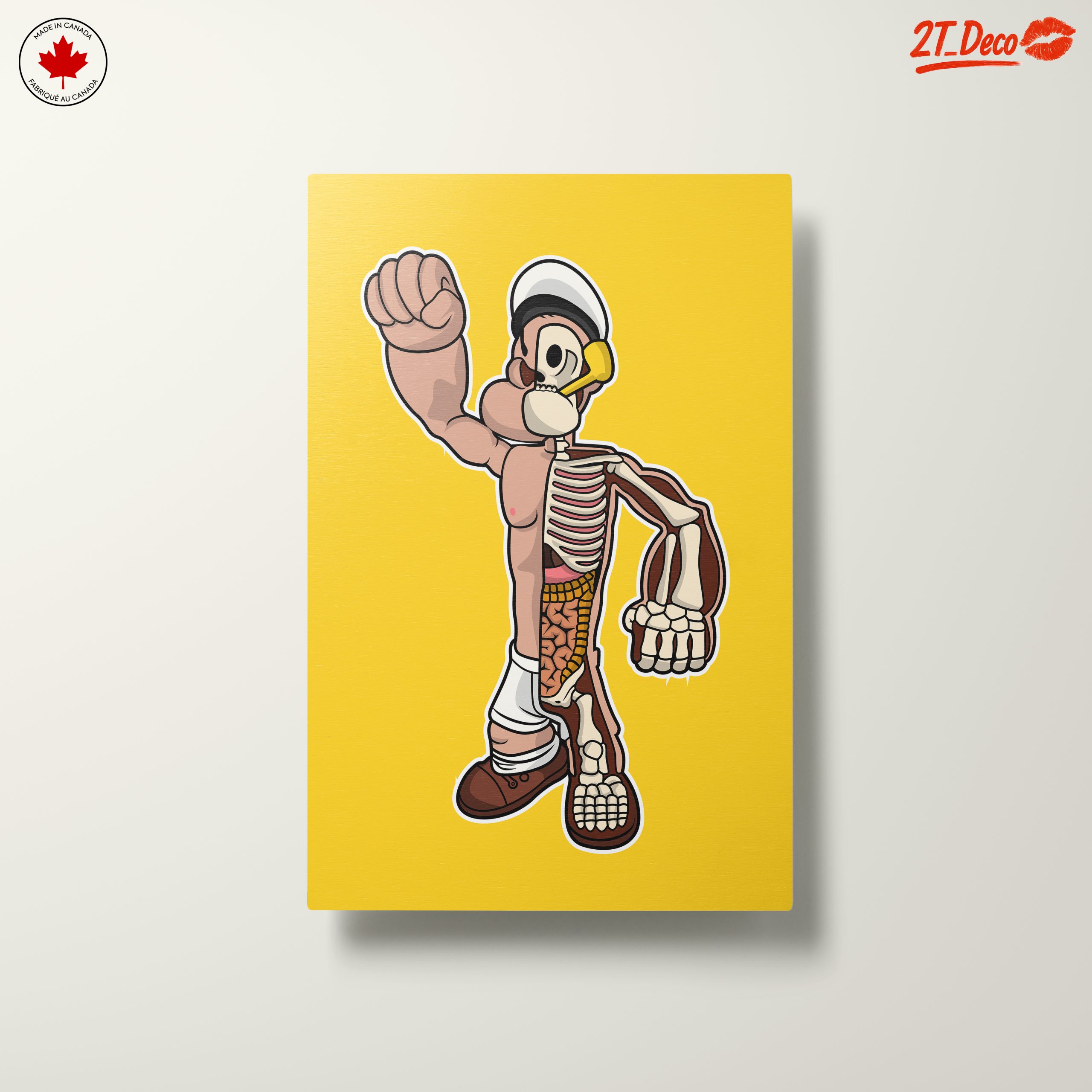 Whimsical Cartoon Character Anatomy Art - Image 10