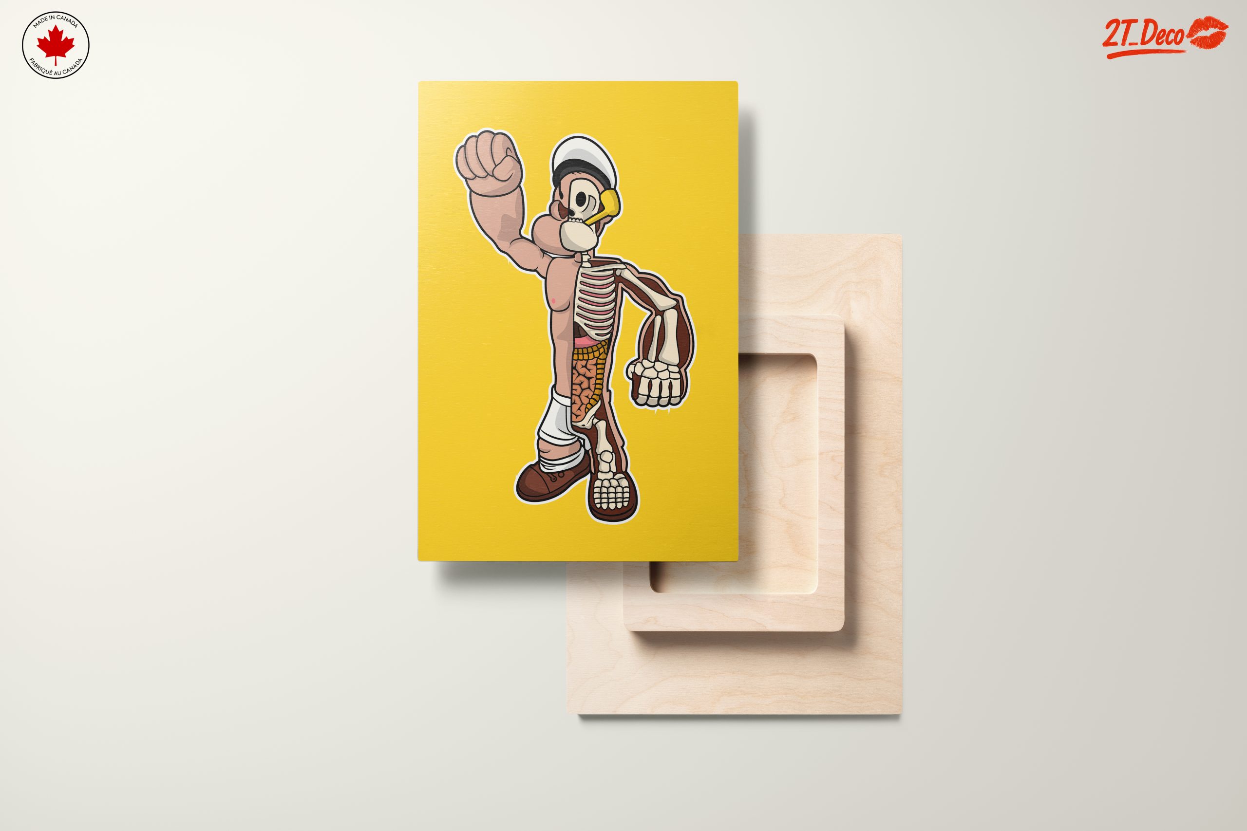Whimsical Cartoon Character Anatomy Art - Image 11