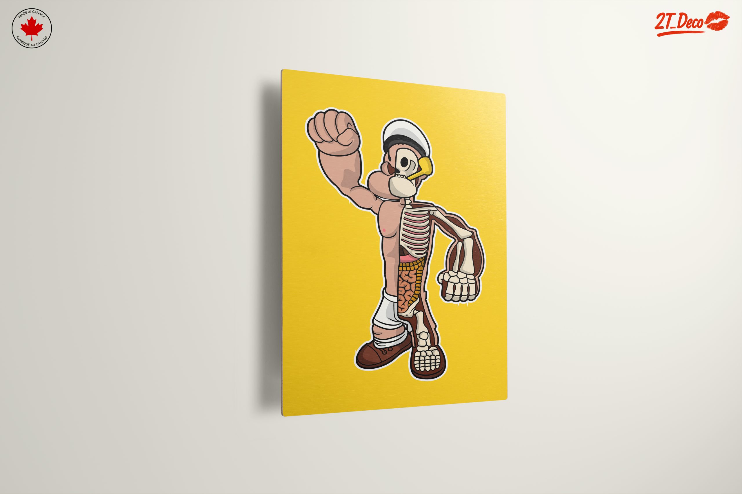 Whimsical Cartoon Character Anatomy Art - Image 13