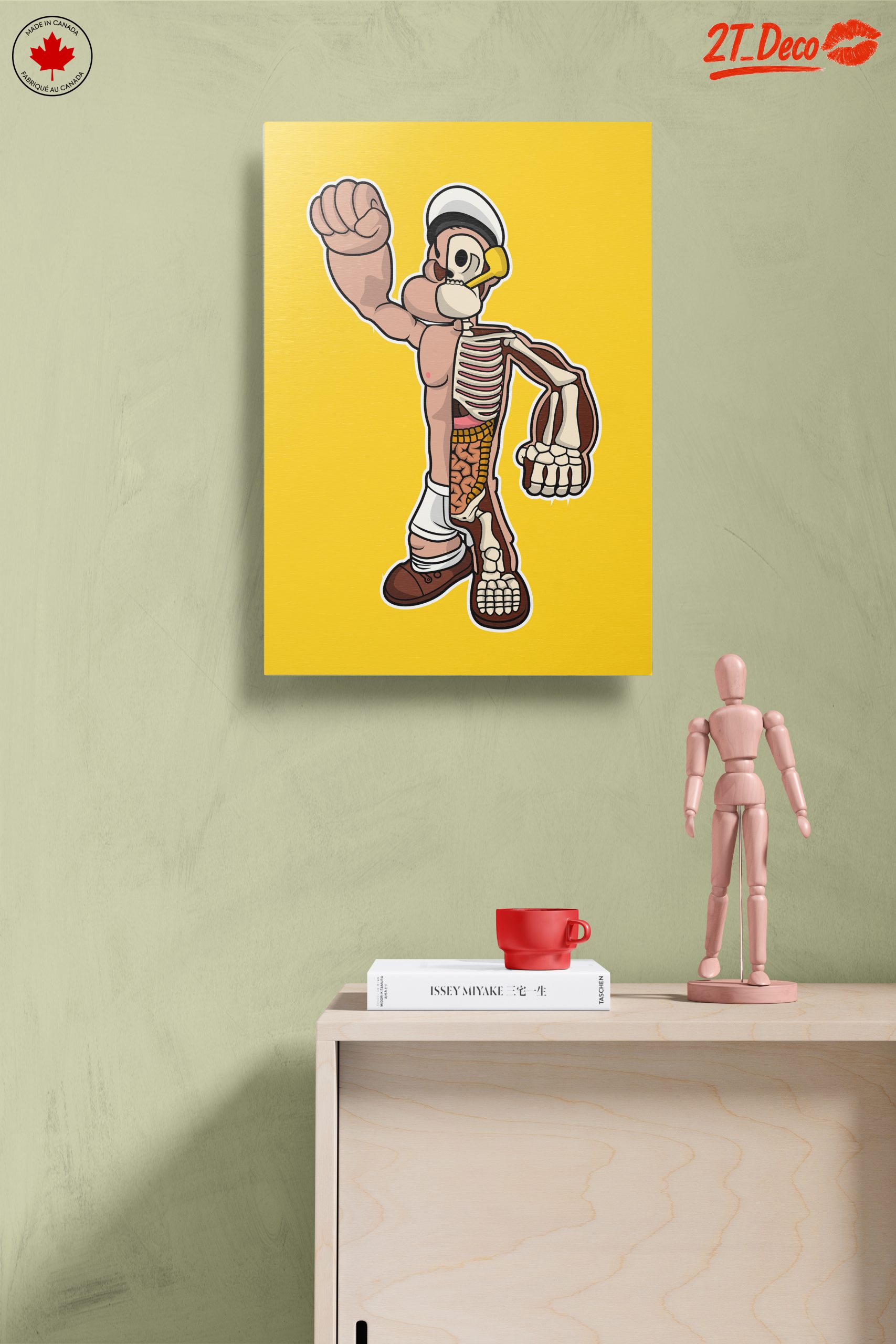 Whimsical Cartoon Character Anatomy Art - Image 14