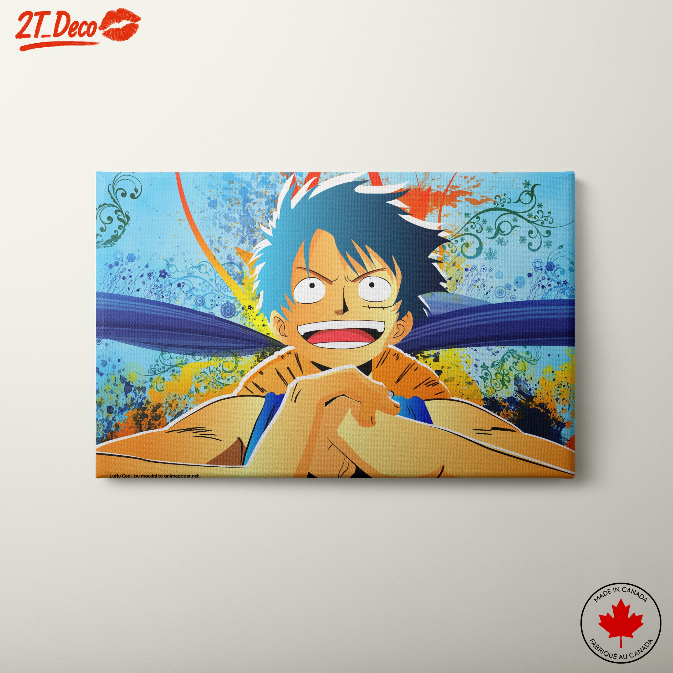Joyful Luffy One Piece Character Art