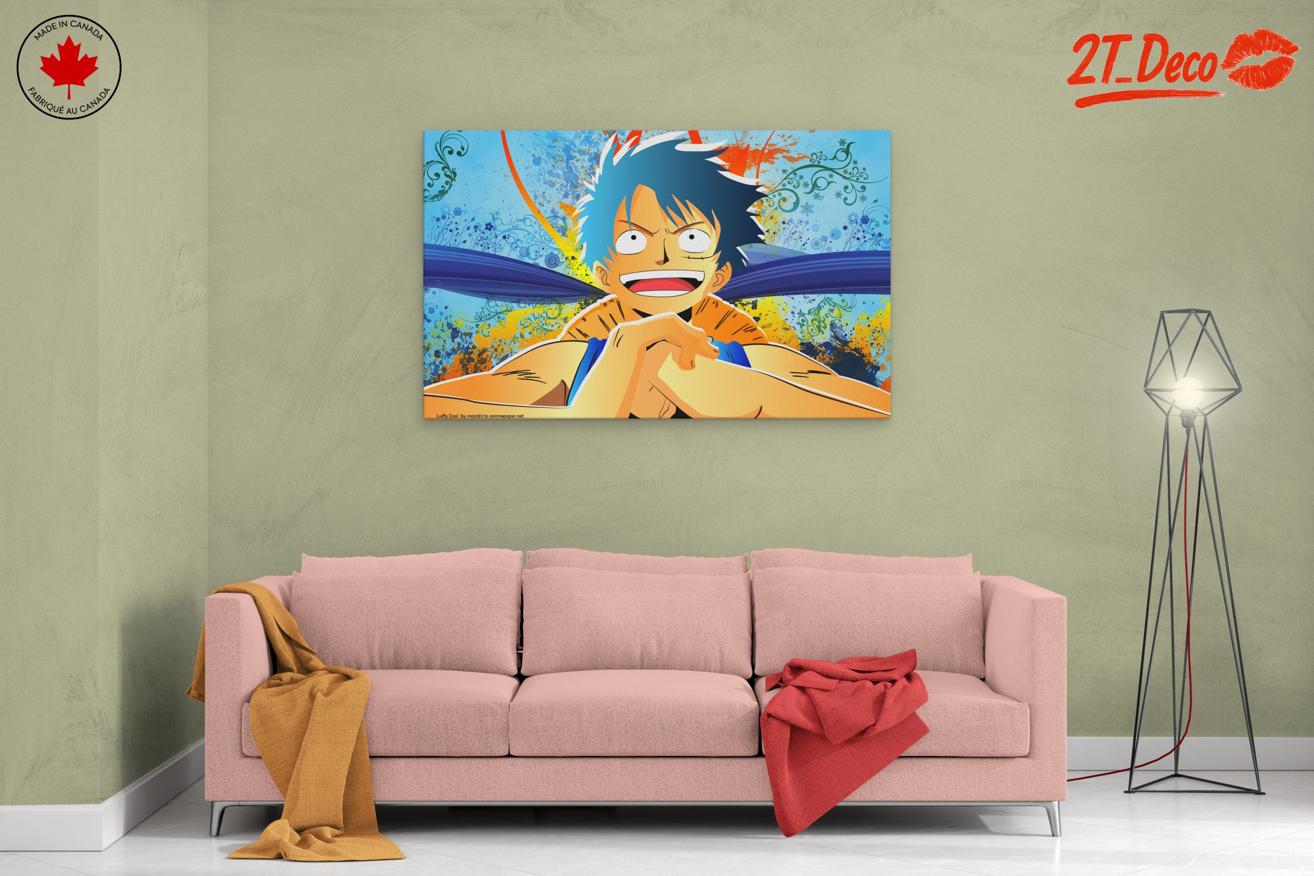 Joyful Luffy One Piece Character Art - Image 2