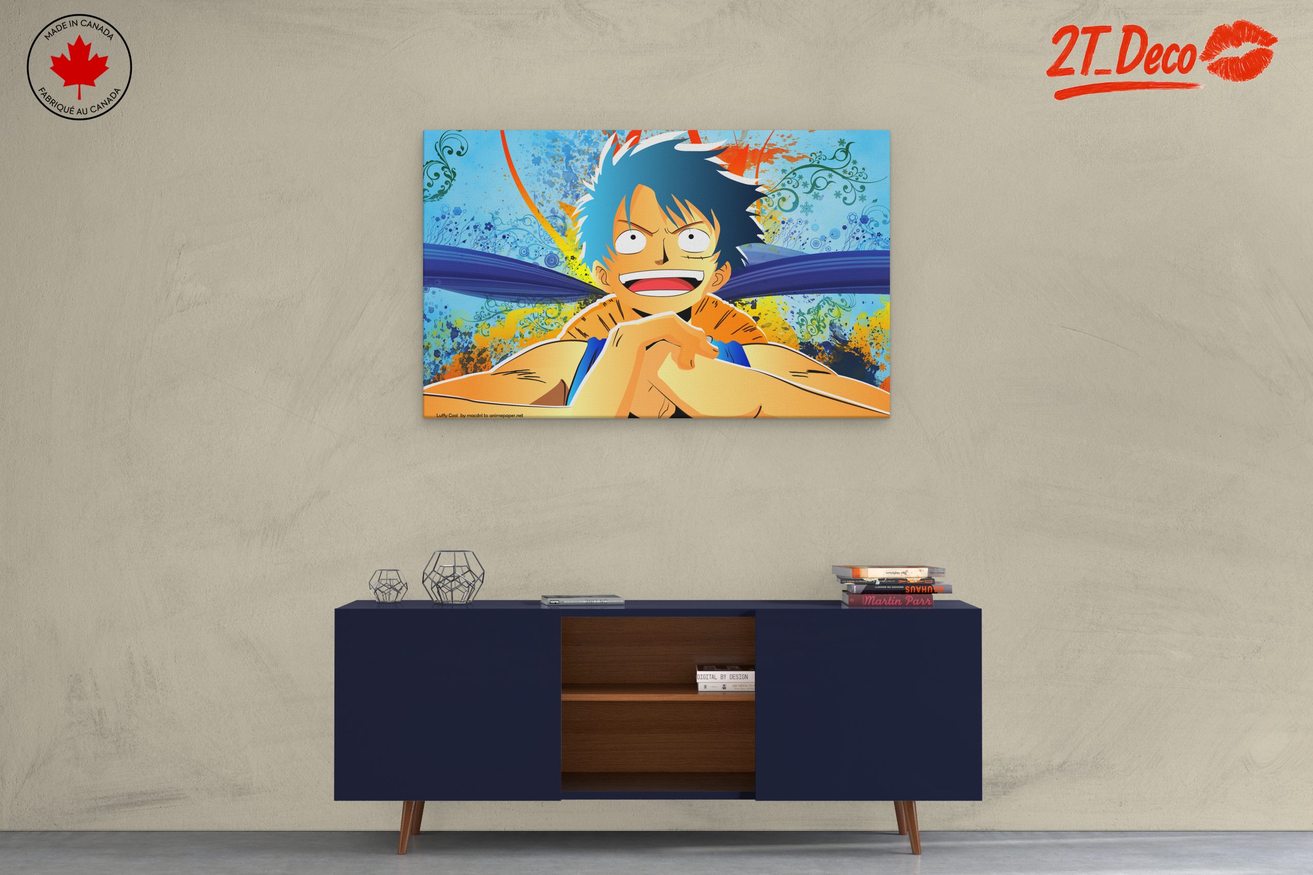 Joyful Luffy One Piece Character Art - Image 3