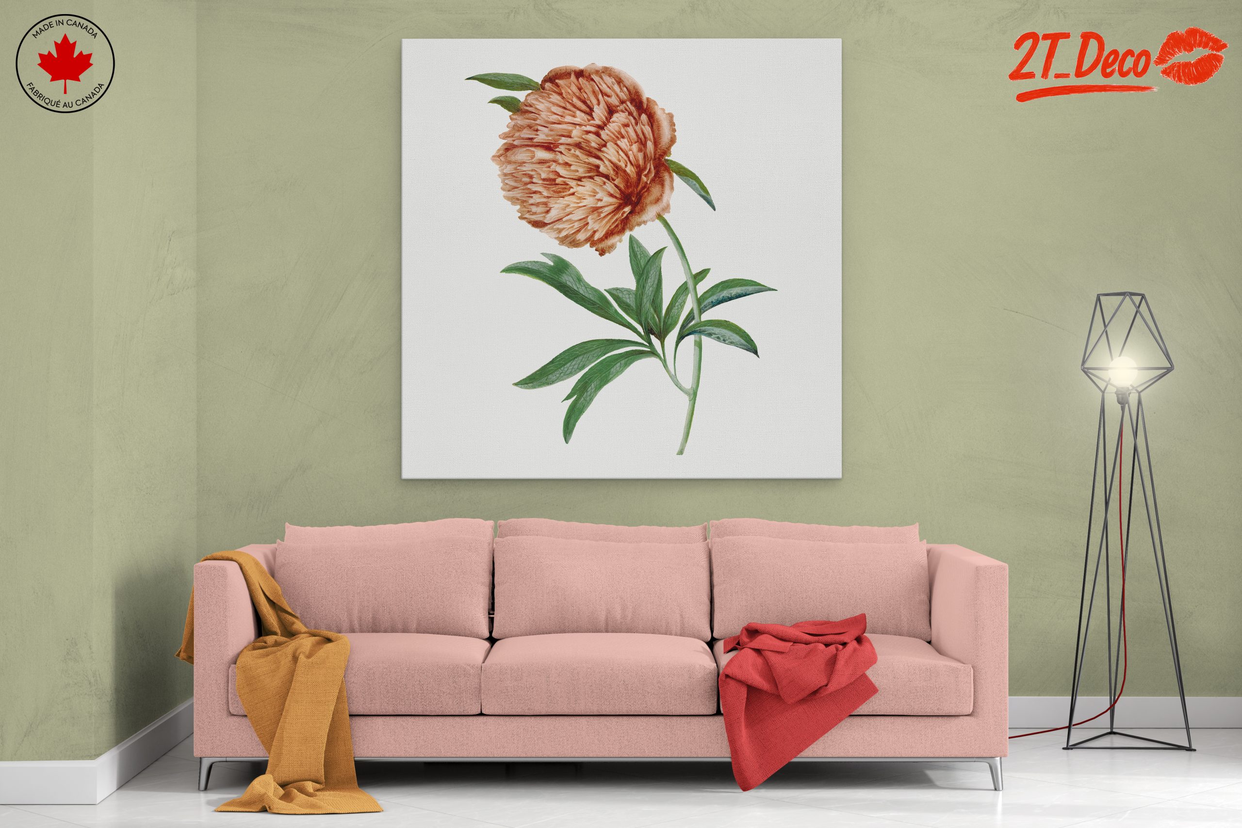 Detailed Botanical Flower Illustration - Image 2