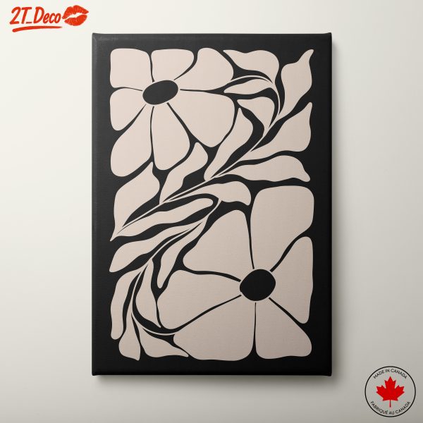 Stylized Floral Abstract Design