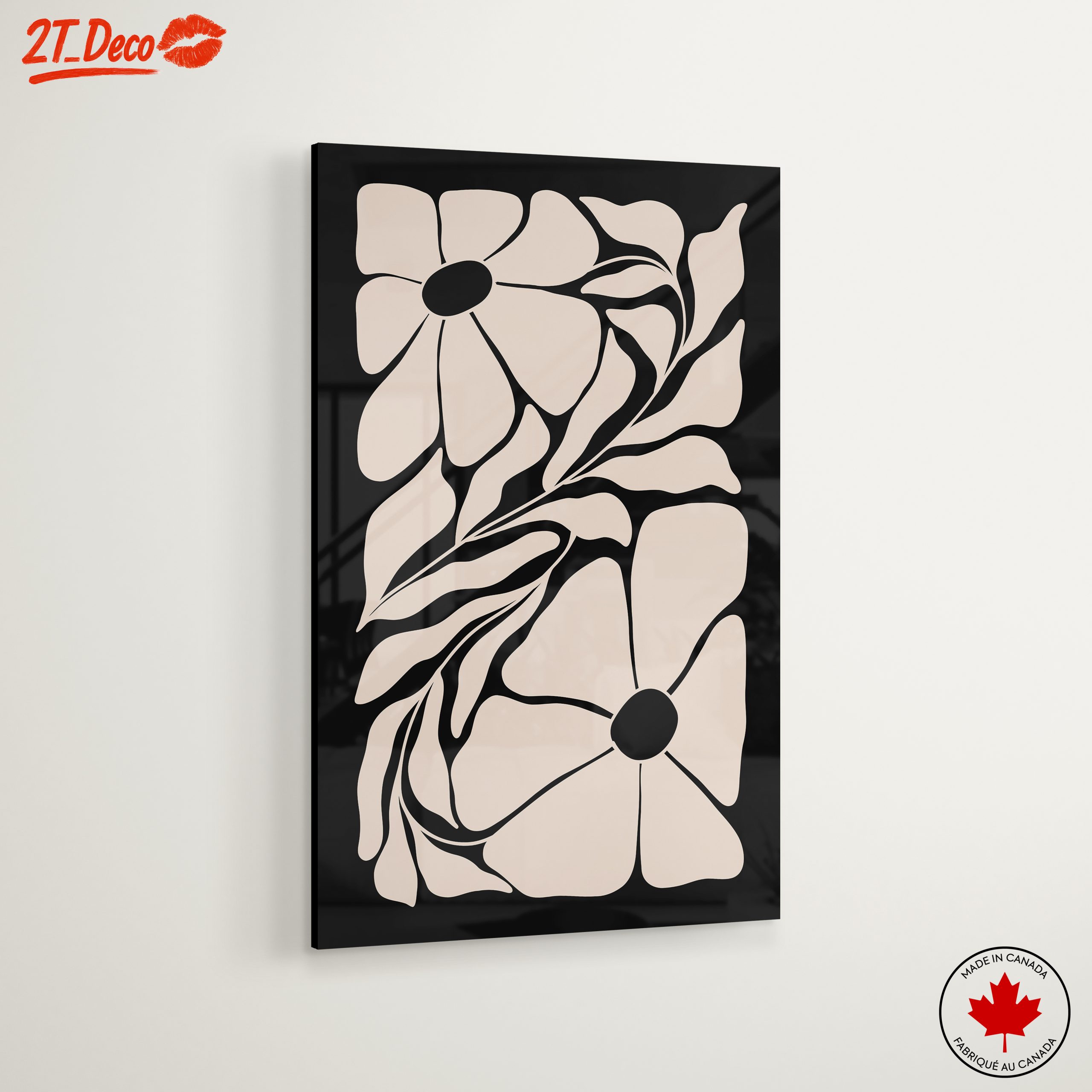 Stylized Floral Abstract Design - Image 6