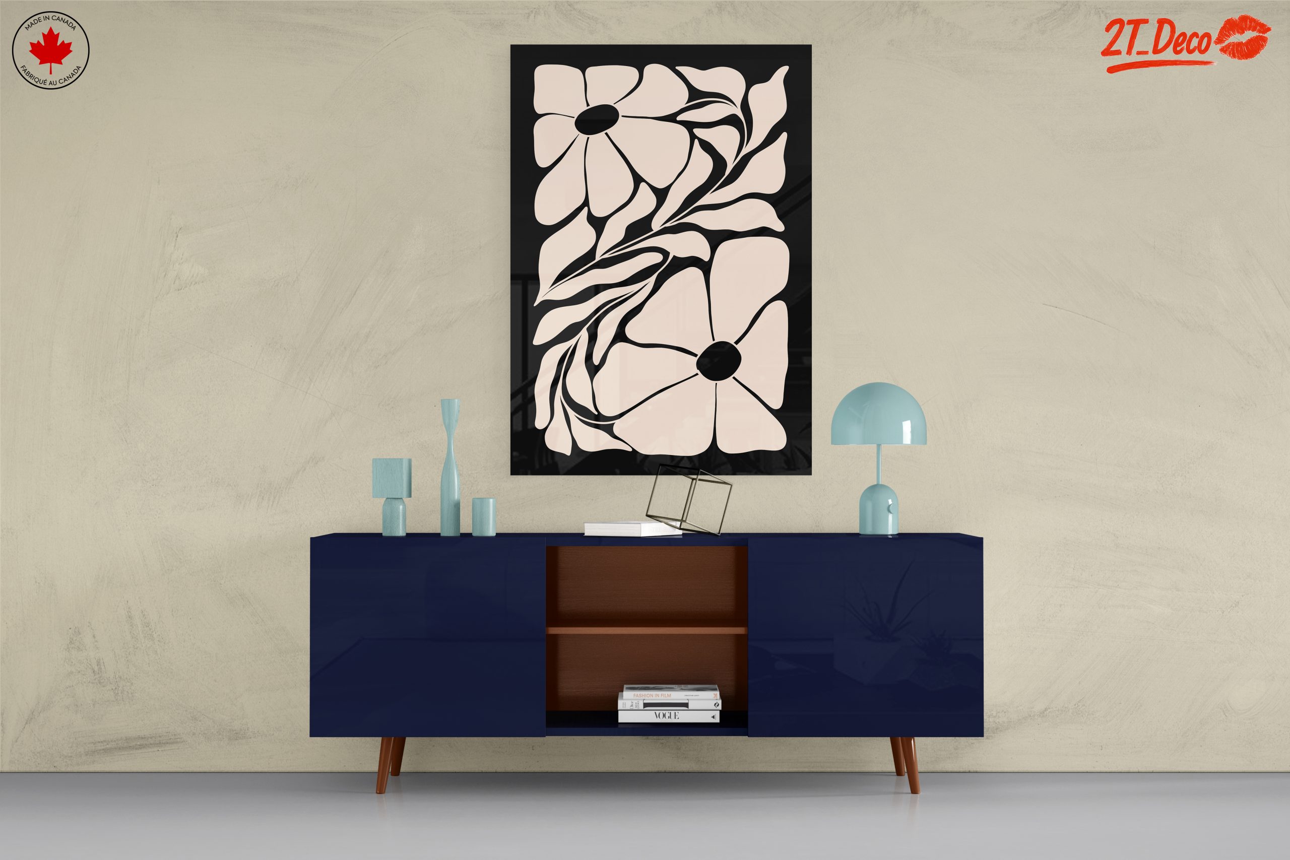 Stylized Floral Abstract Design - Image 8