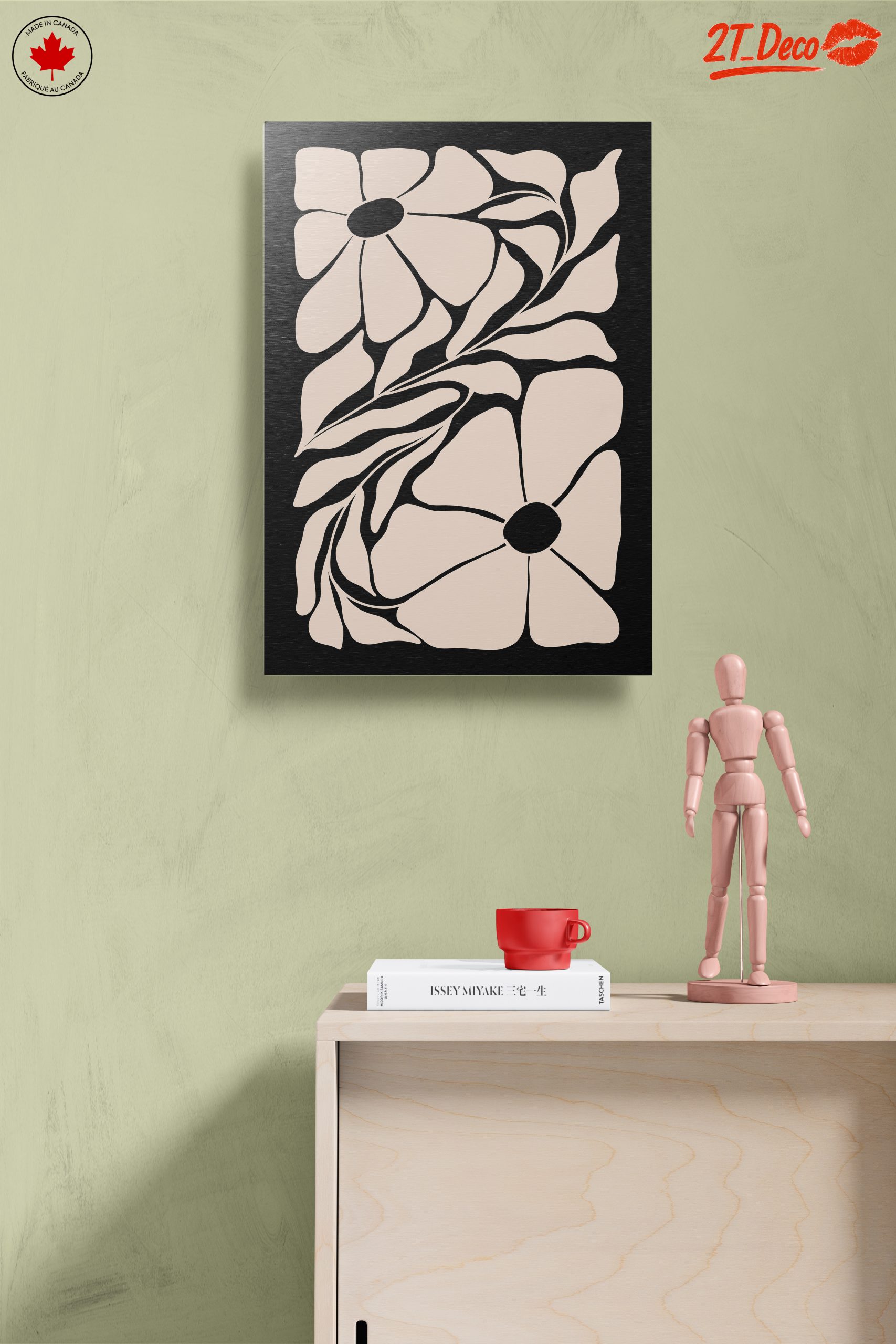 Stylized Floral Abstract Design - Image 14