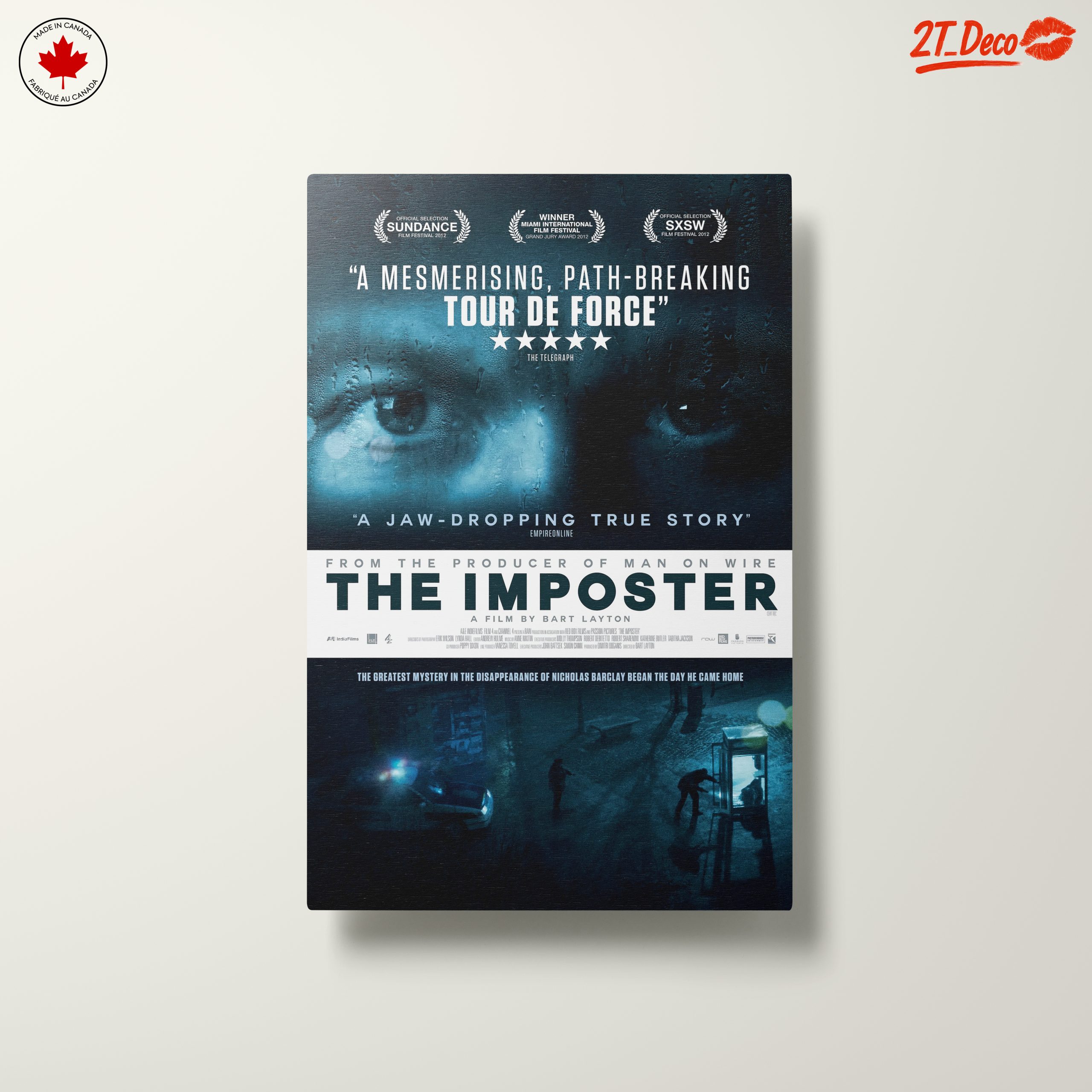 The Imposter Film Poster Art - Image 10