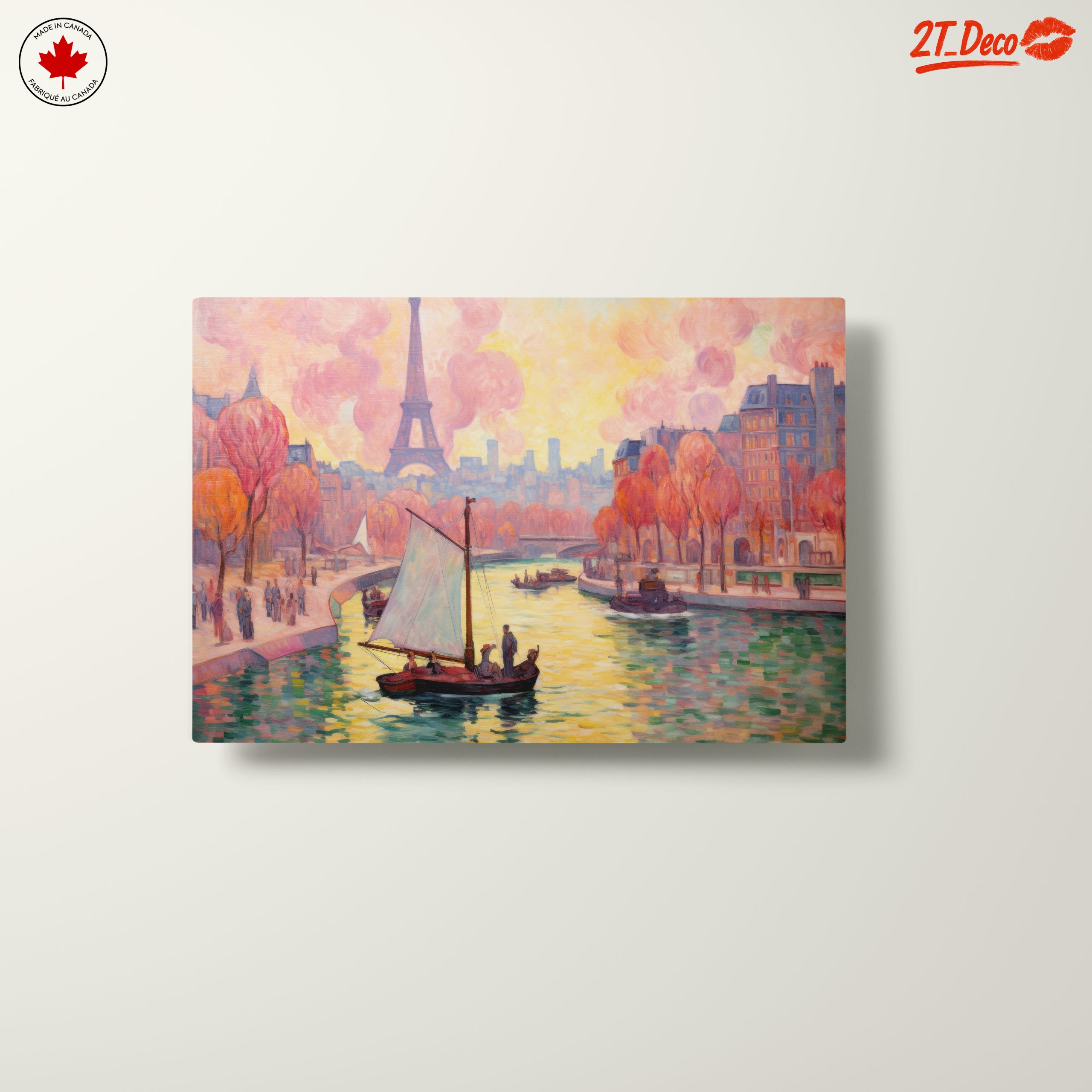 Vibrant Urban Scene Featuring the Eiffel Tower - Image 10
