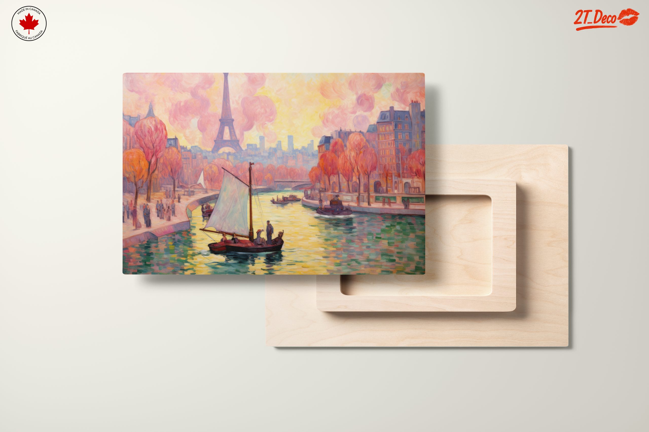 Vibrant Urban Scene Featuring the Eiffel Tower - Image 11