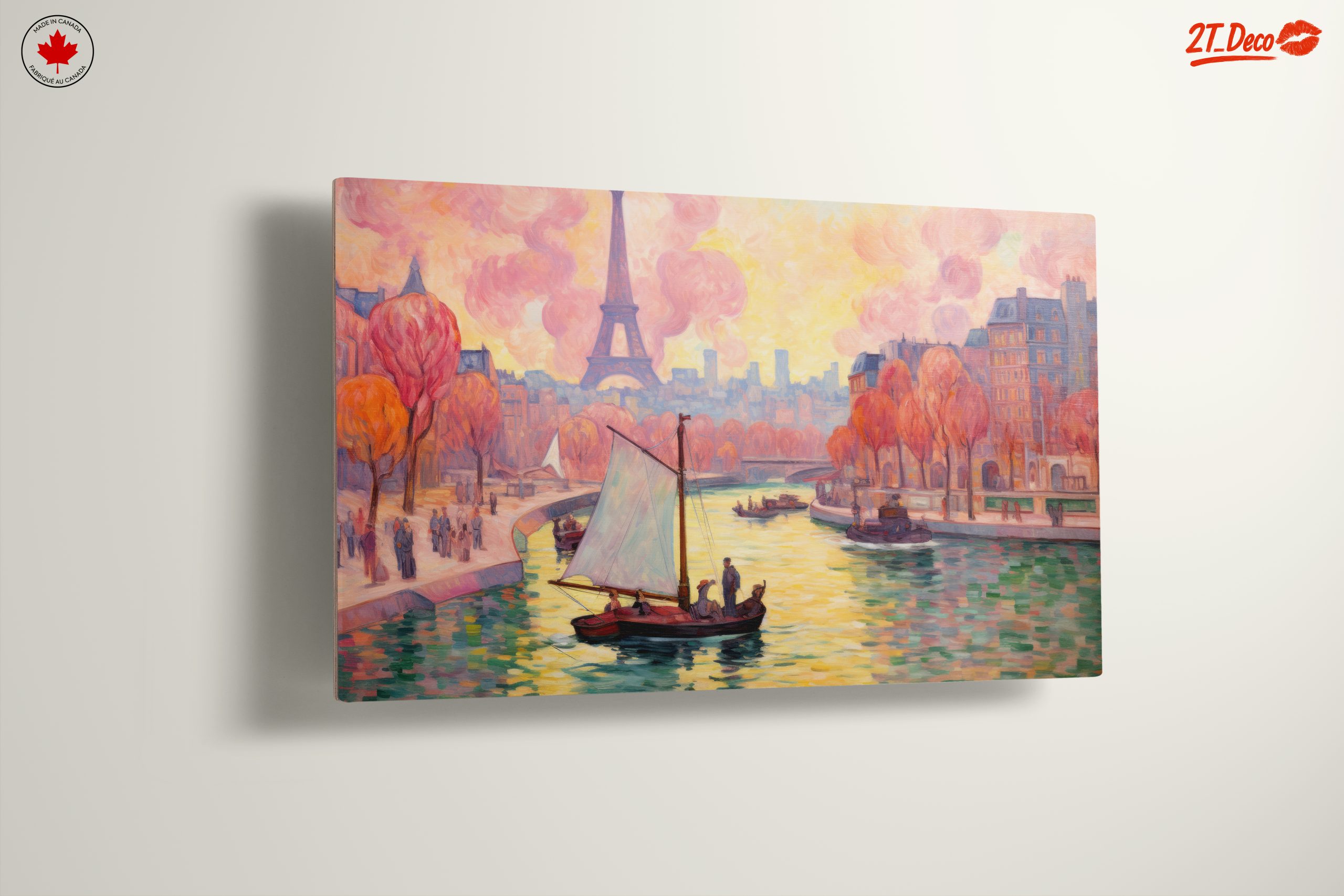 Vibrant Urban Scene Featuring the Eiffel Tower - Image 13