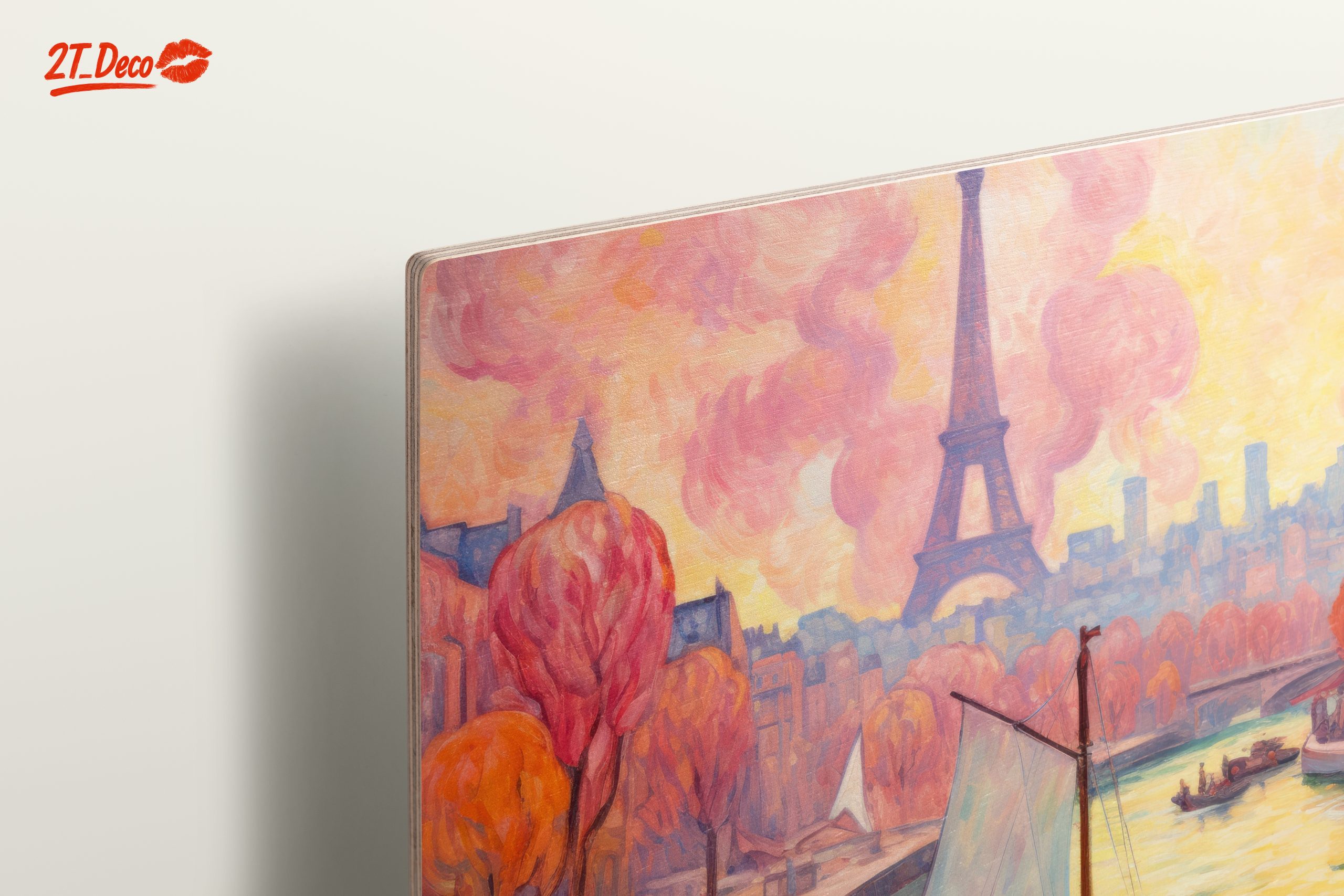 Vibrant Urban Scene Featuring the Eiffel Tower - Image 15