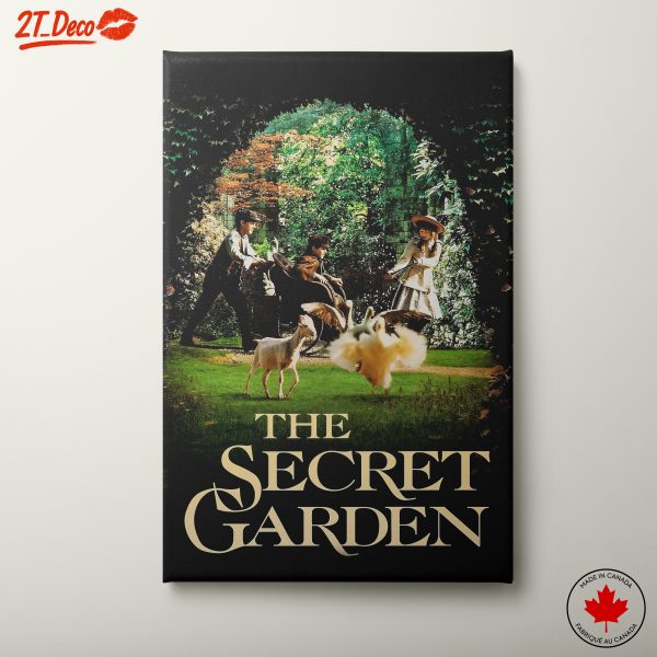 Whimsical Scene from The Secret Garden
