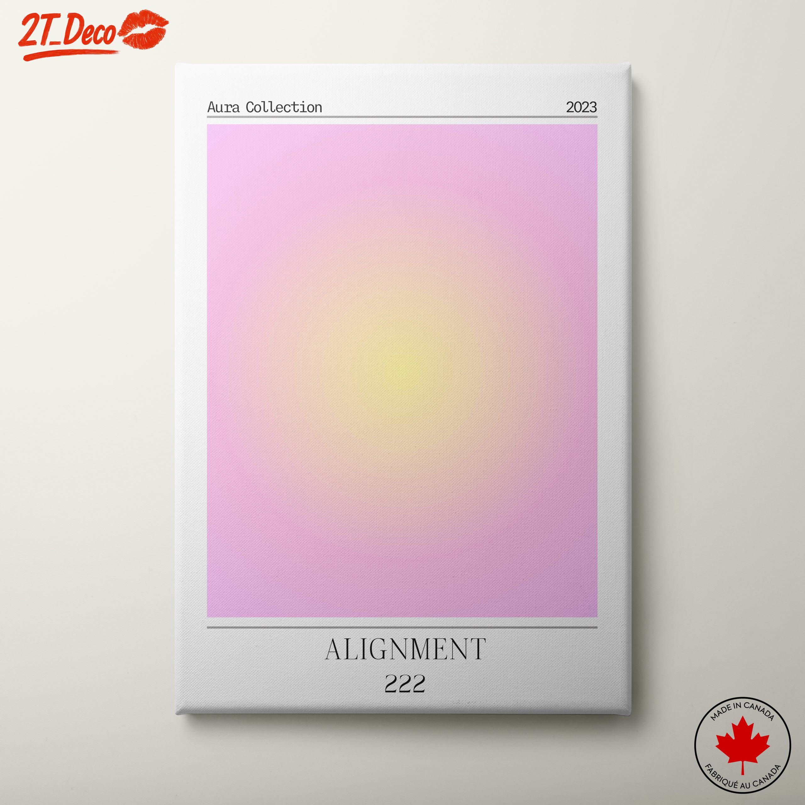 Soft Gradient Artwork for Tranquil Spaces