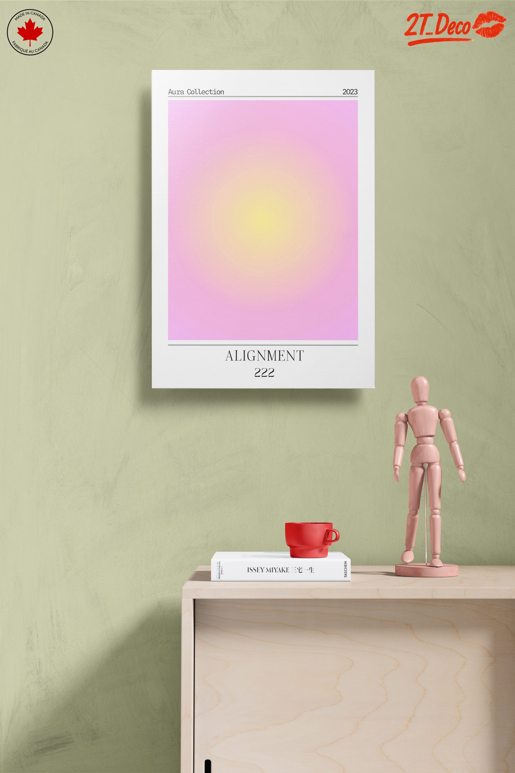 Soft Gradient Artwork for Tranquil Spaces - Image 14