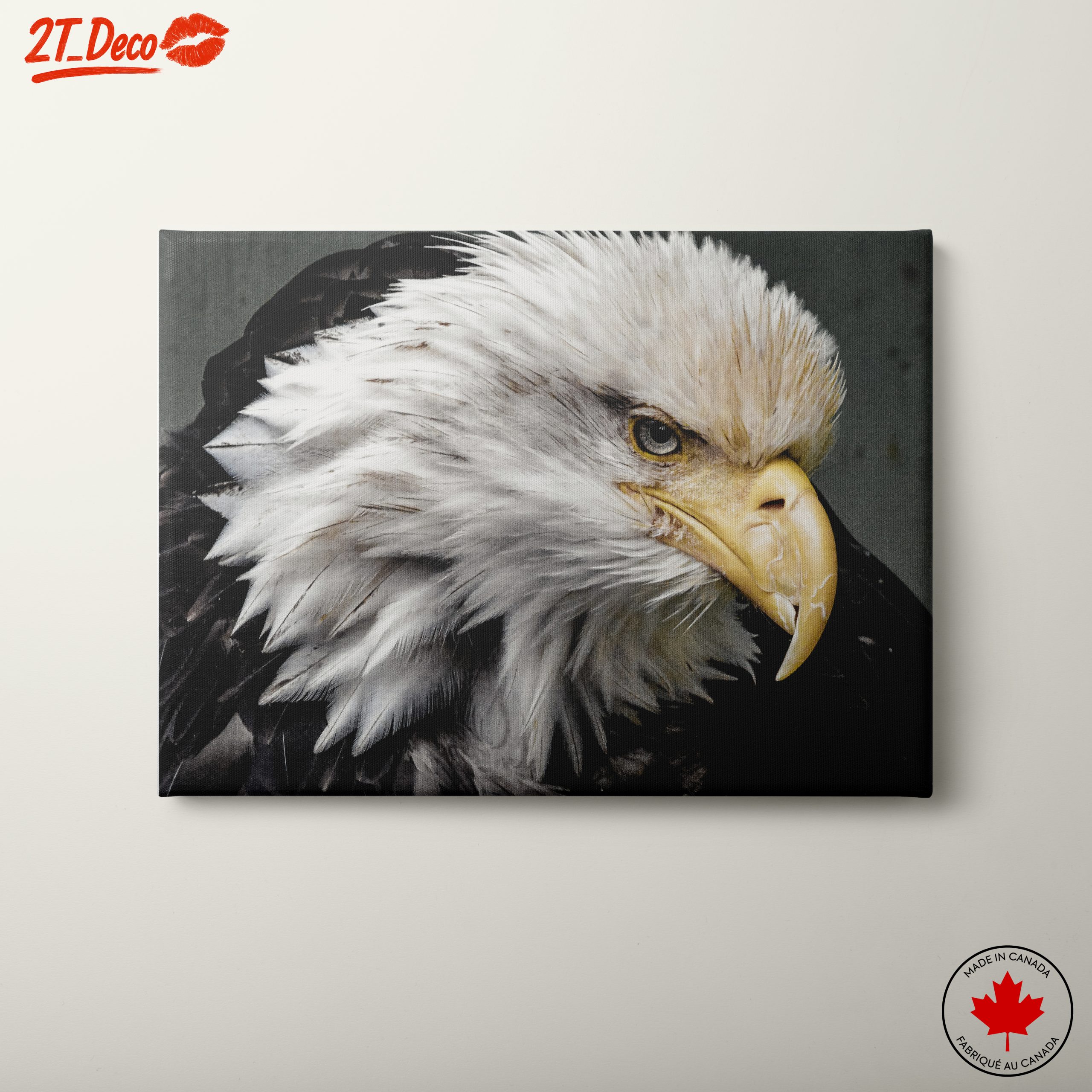 Stunning Realistic Eagle Wall Art