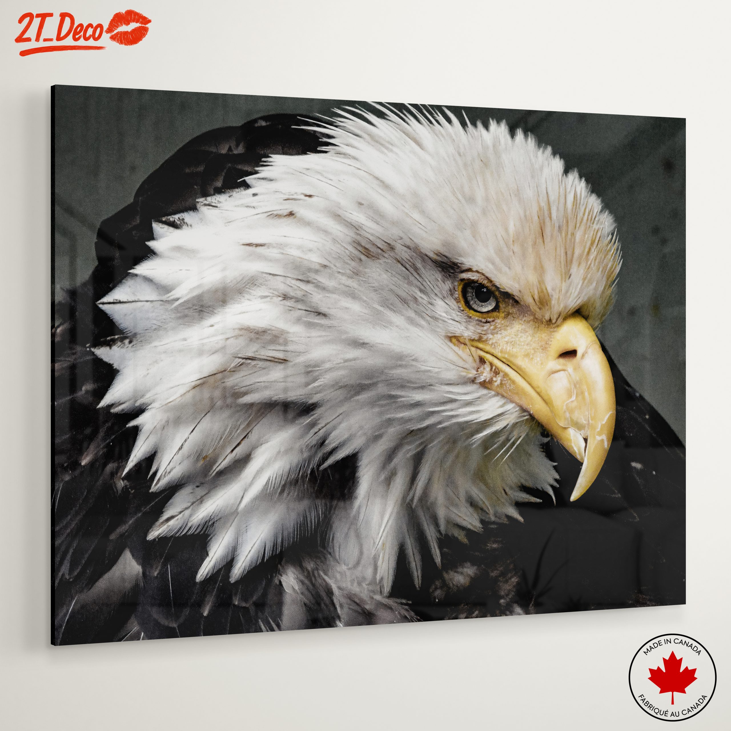 Stunning Realistic Eagle Wall Art - Image 6