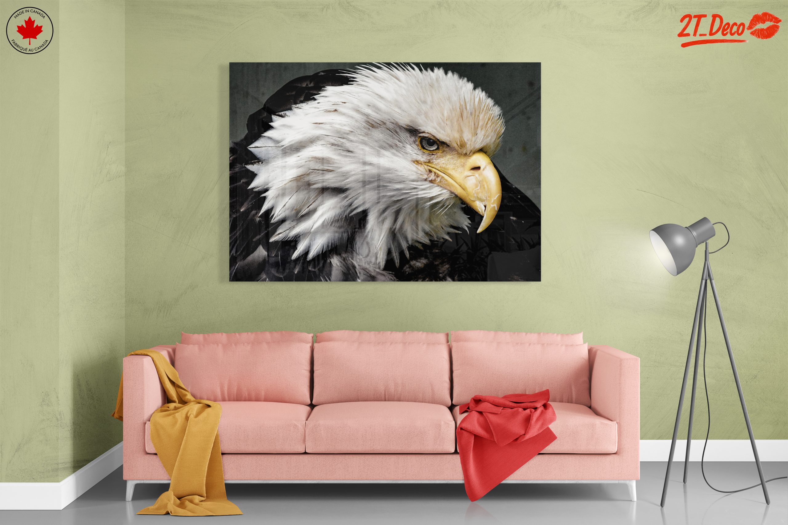 Stunning Realistic Eagle Wall Art - Image 7
