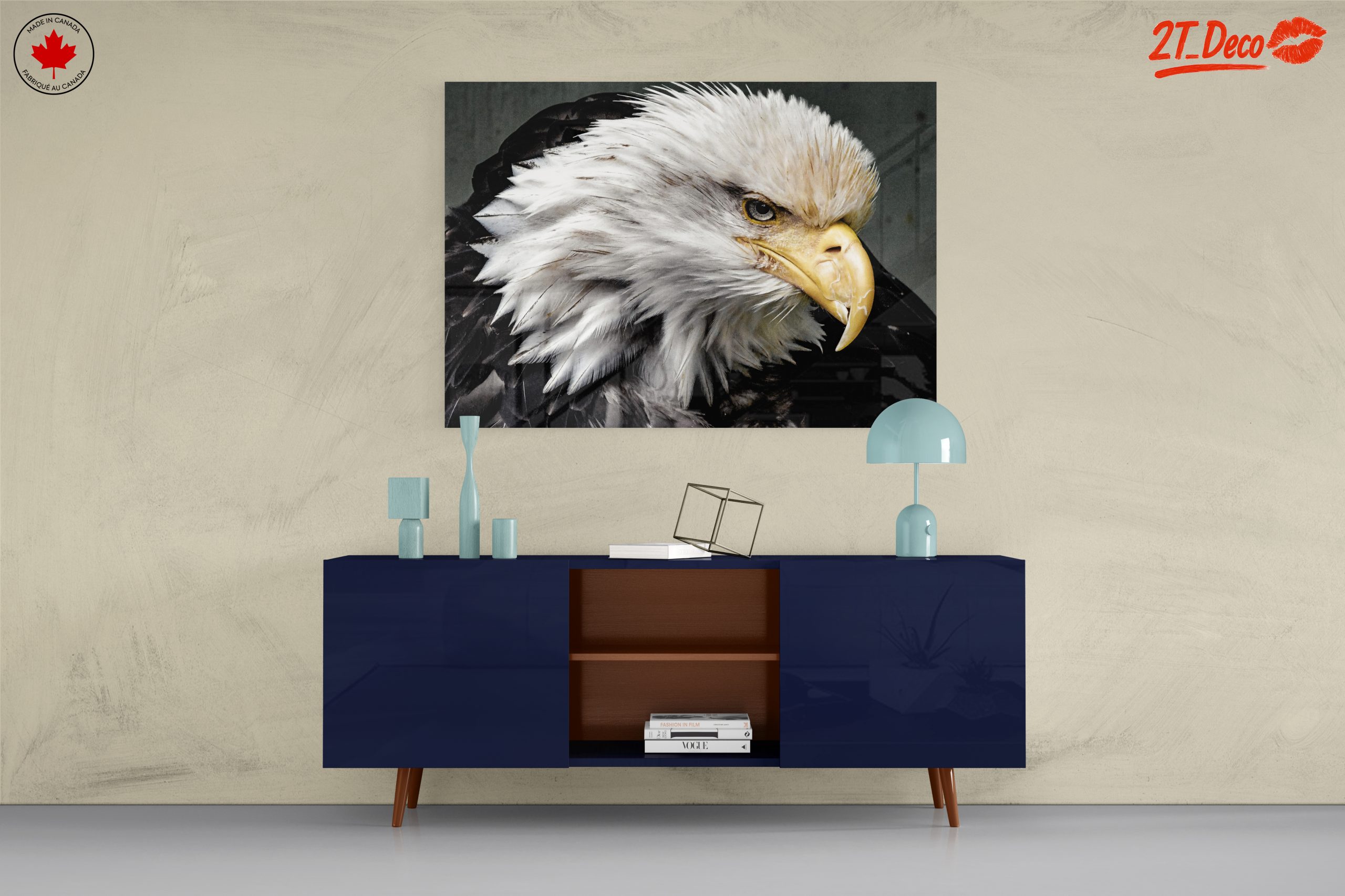 Stunning Realistic Eagle Wall Art - Image 8
