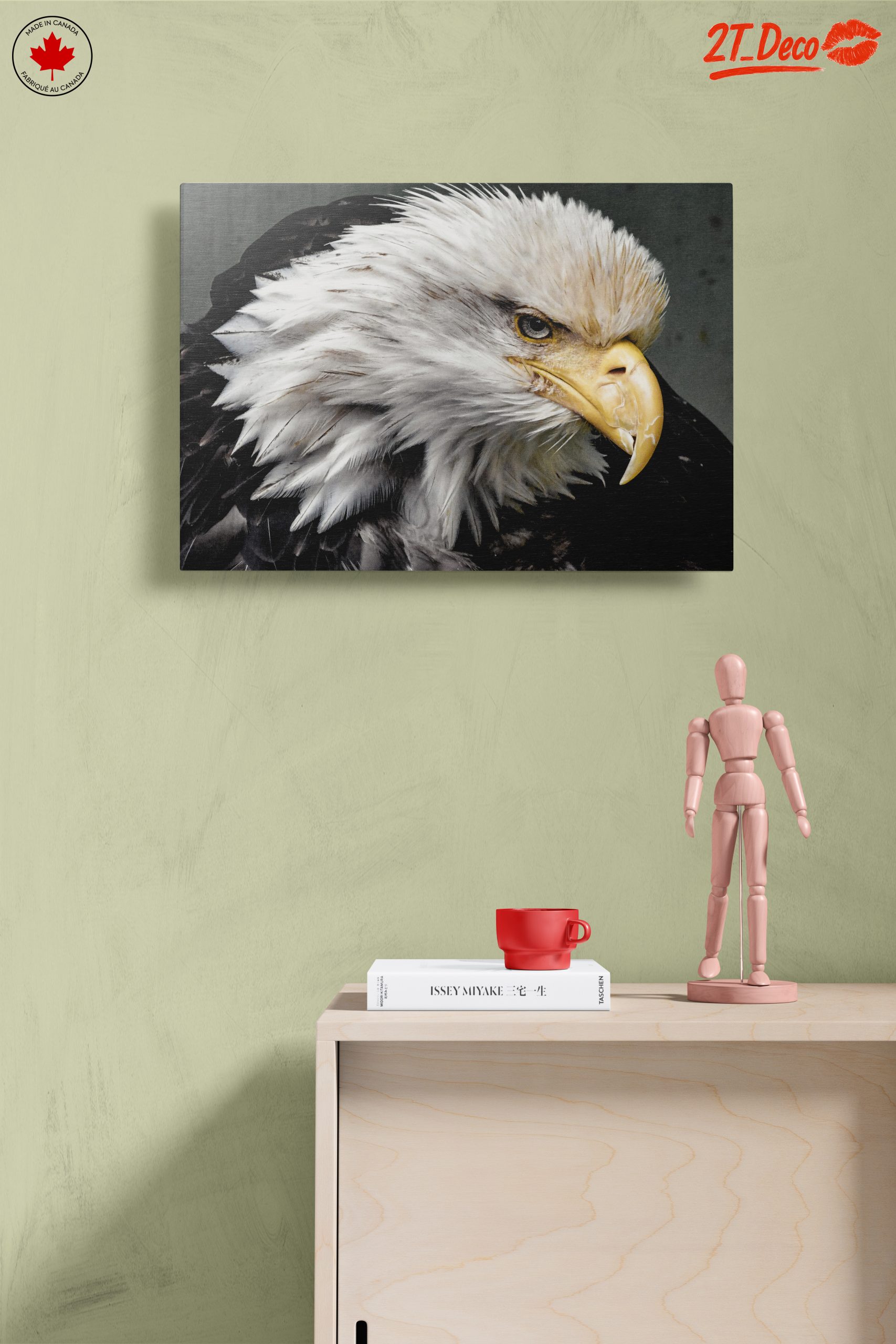 Stunning Realistic Eagle Wall Art - Image 14