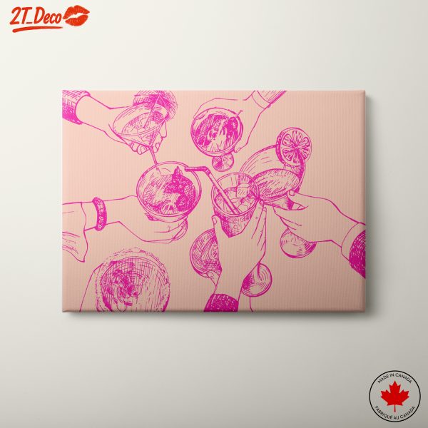 Colorful Cocktail Celebration Artwork