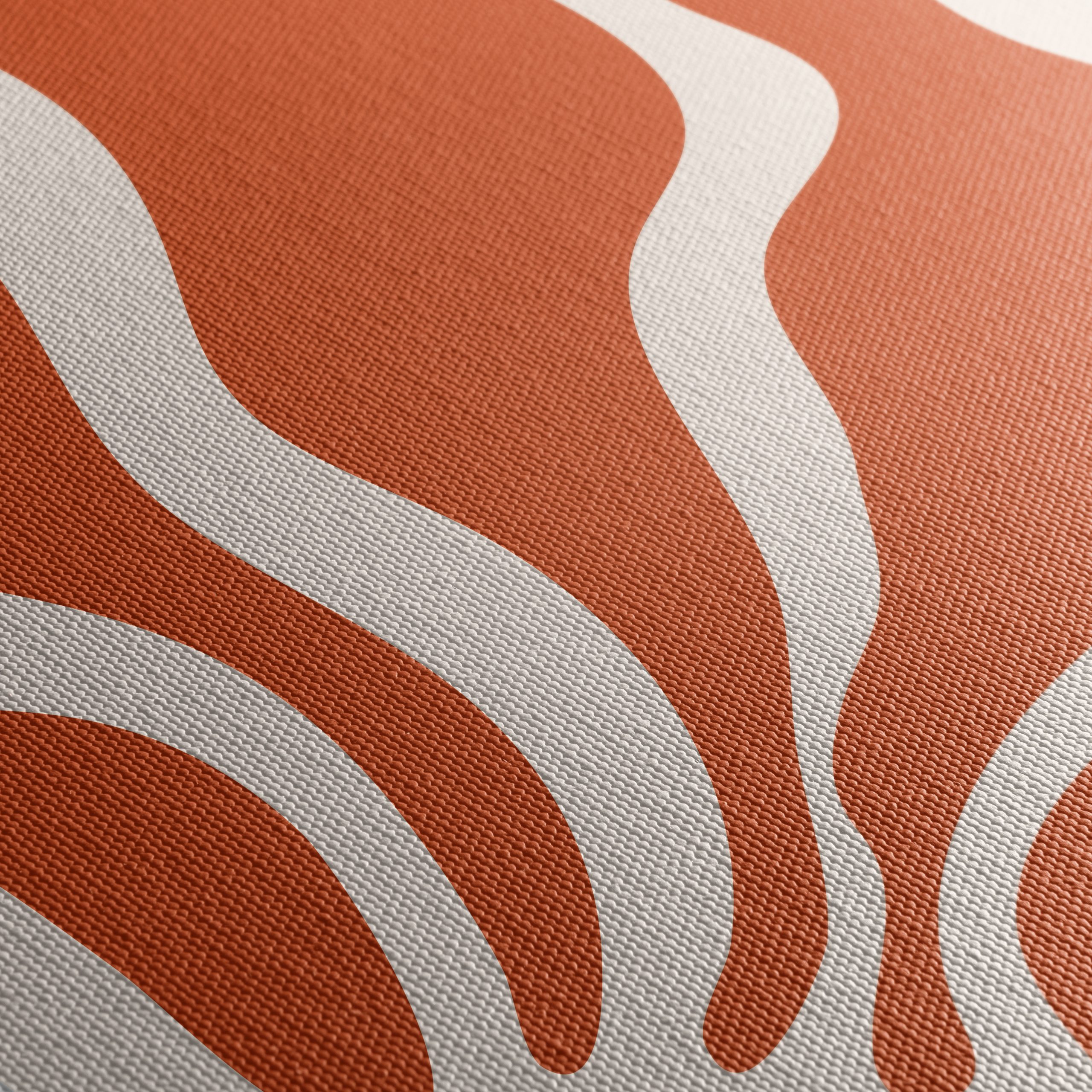 Flowing Shapes Abstract Art - Image 5