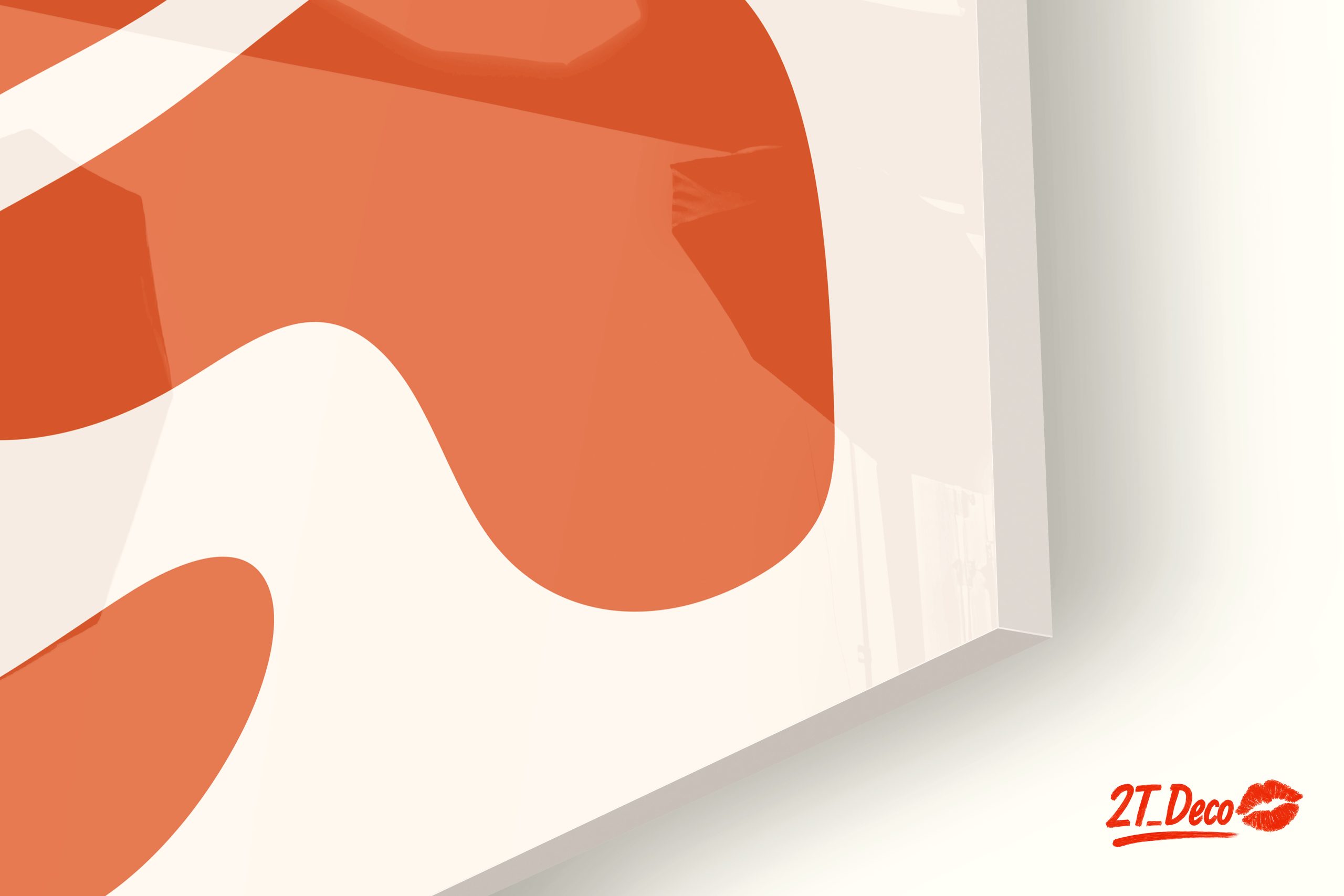 Flowing Shapes Abstract Art - Image 9