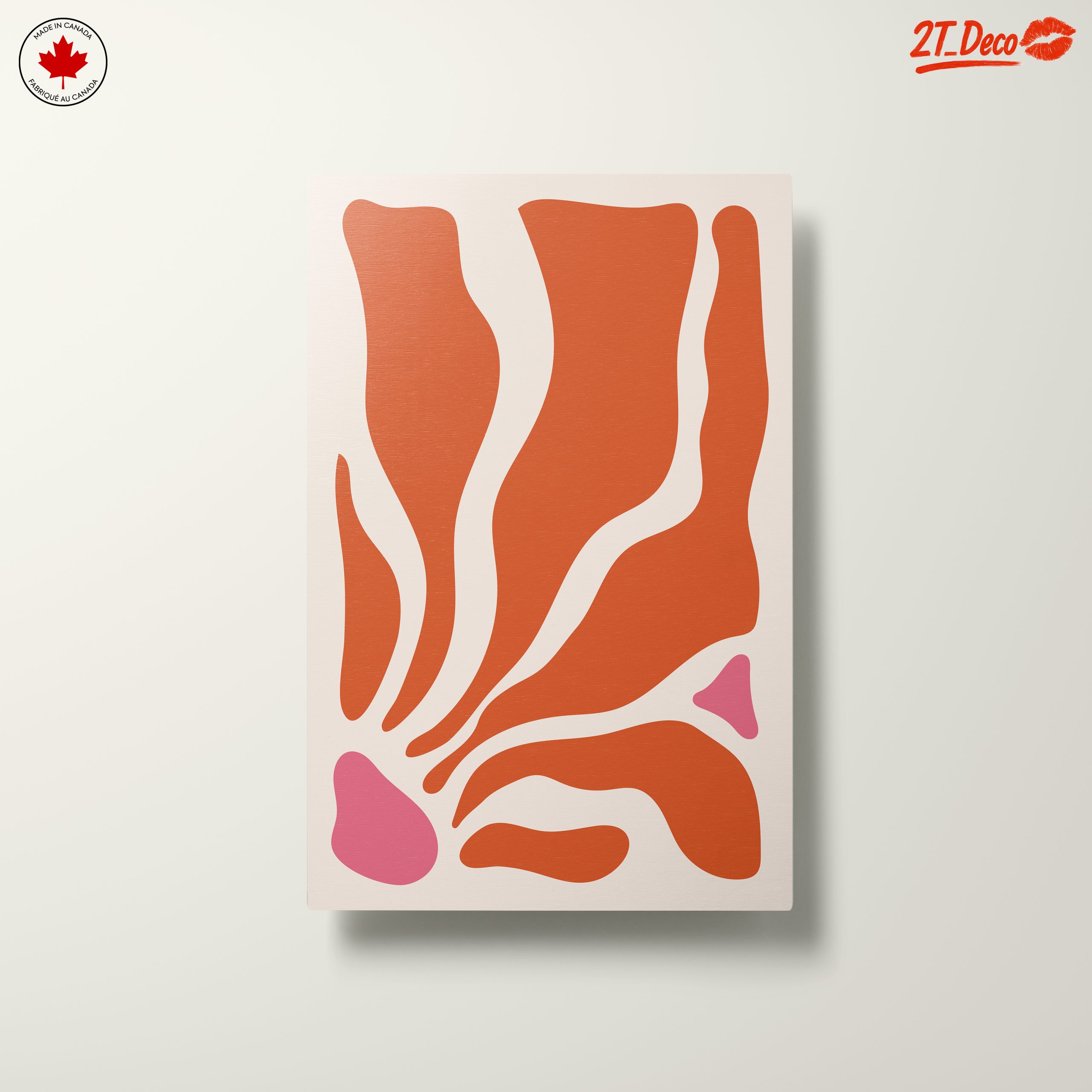 Flowing Shapes Abstract Art - Image 10