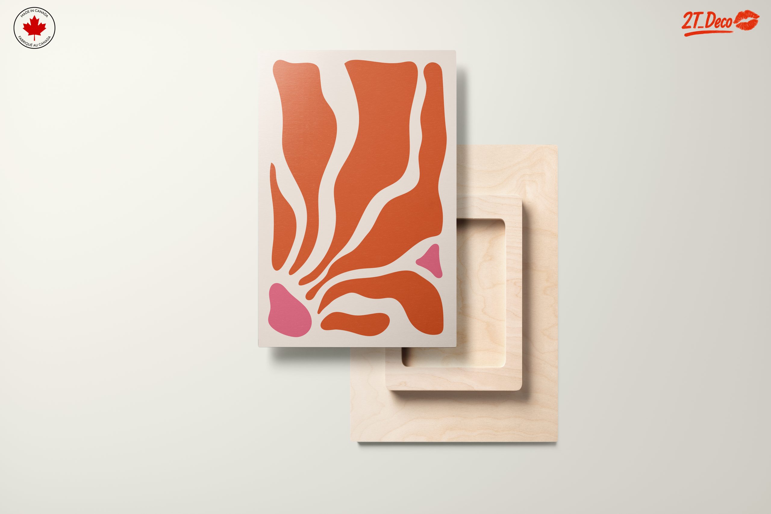 Flowing Shapes Abstract Art - Image 11