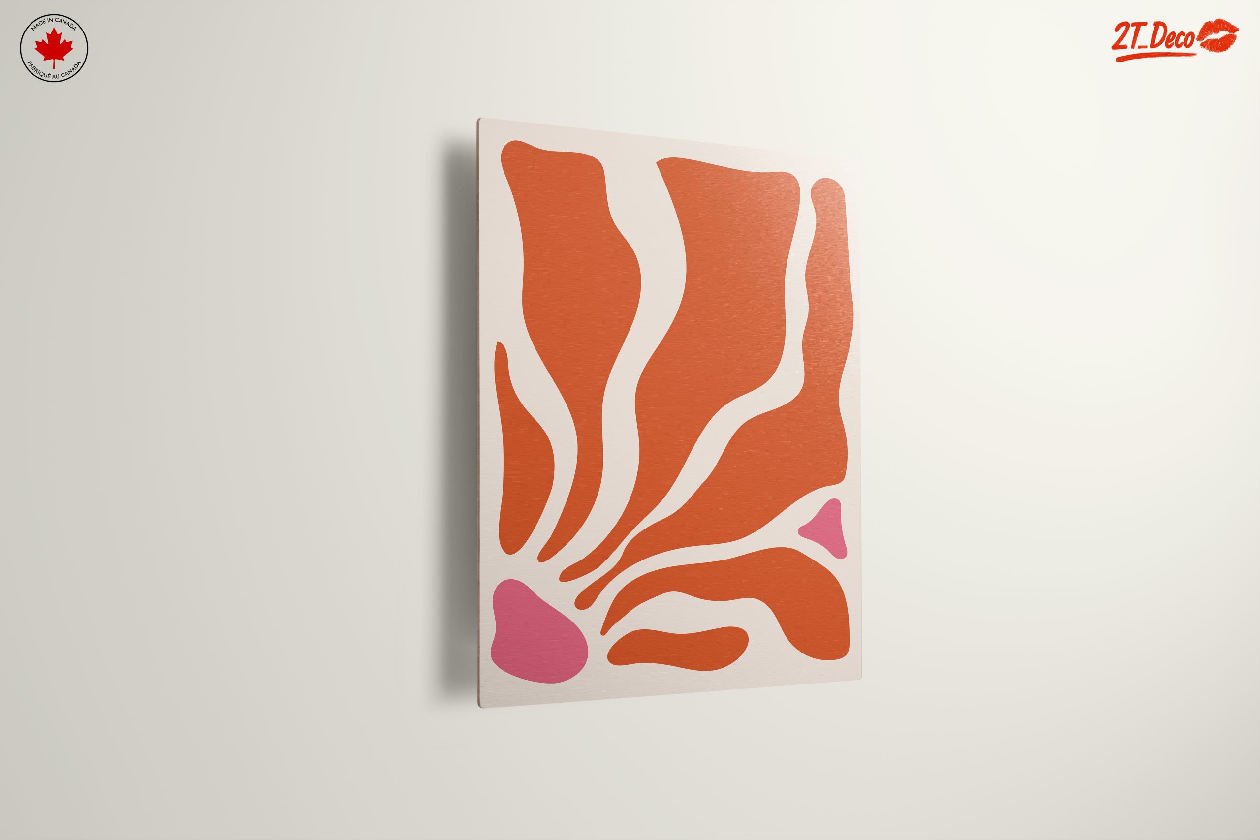 Flowing Shapes Abstract Art - Image 13