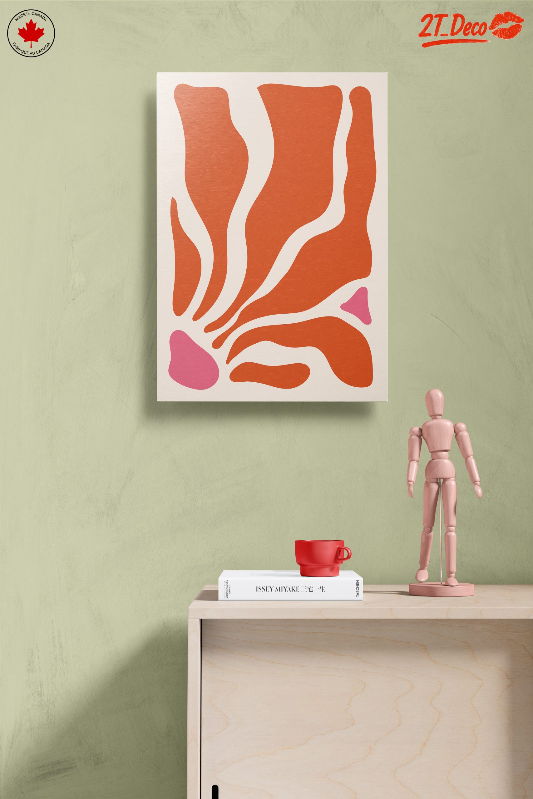 Flowing Shapes Abstract Art - Image 14
