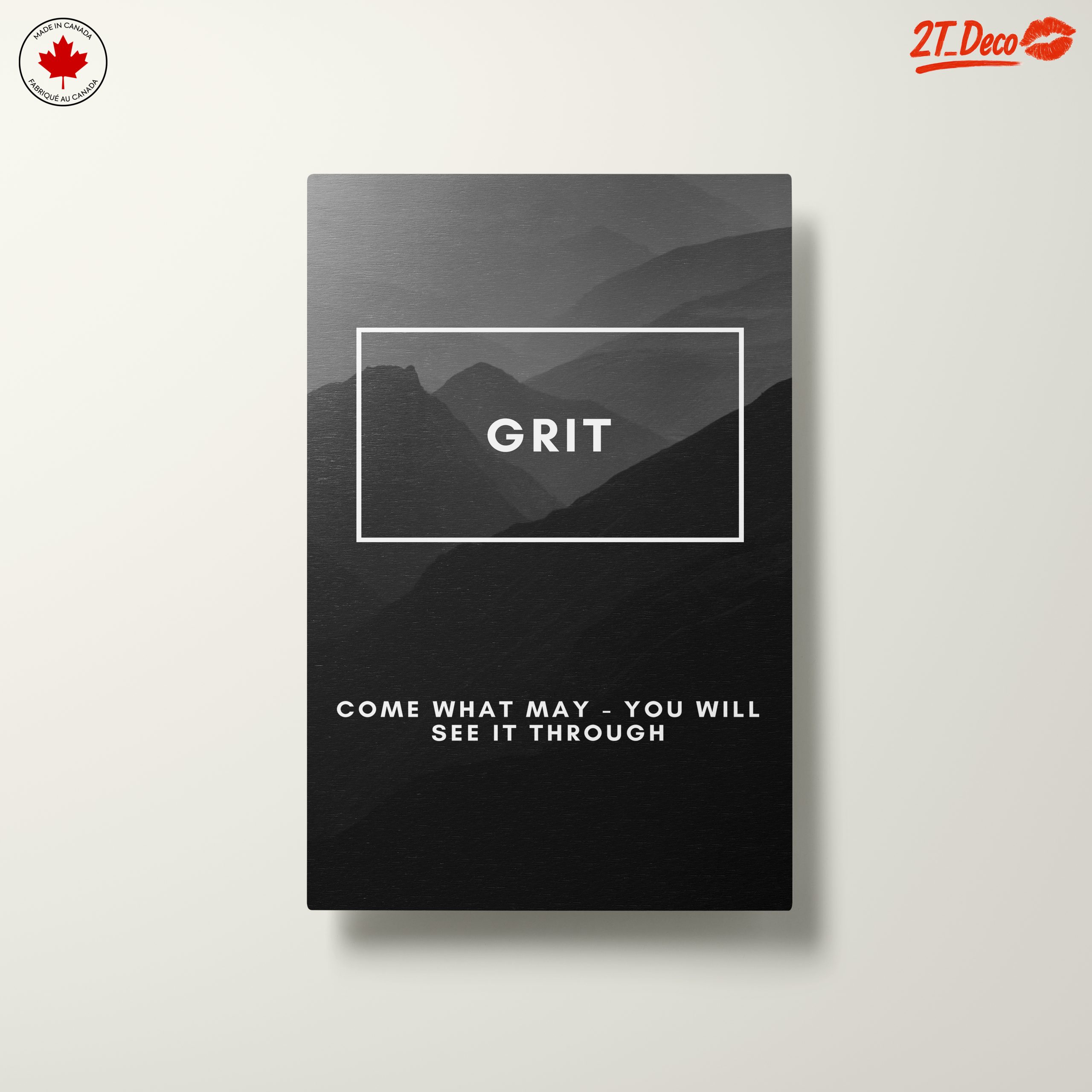 Grit Motivational Abstract Art - Image 10