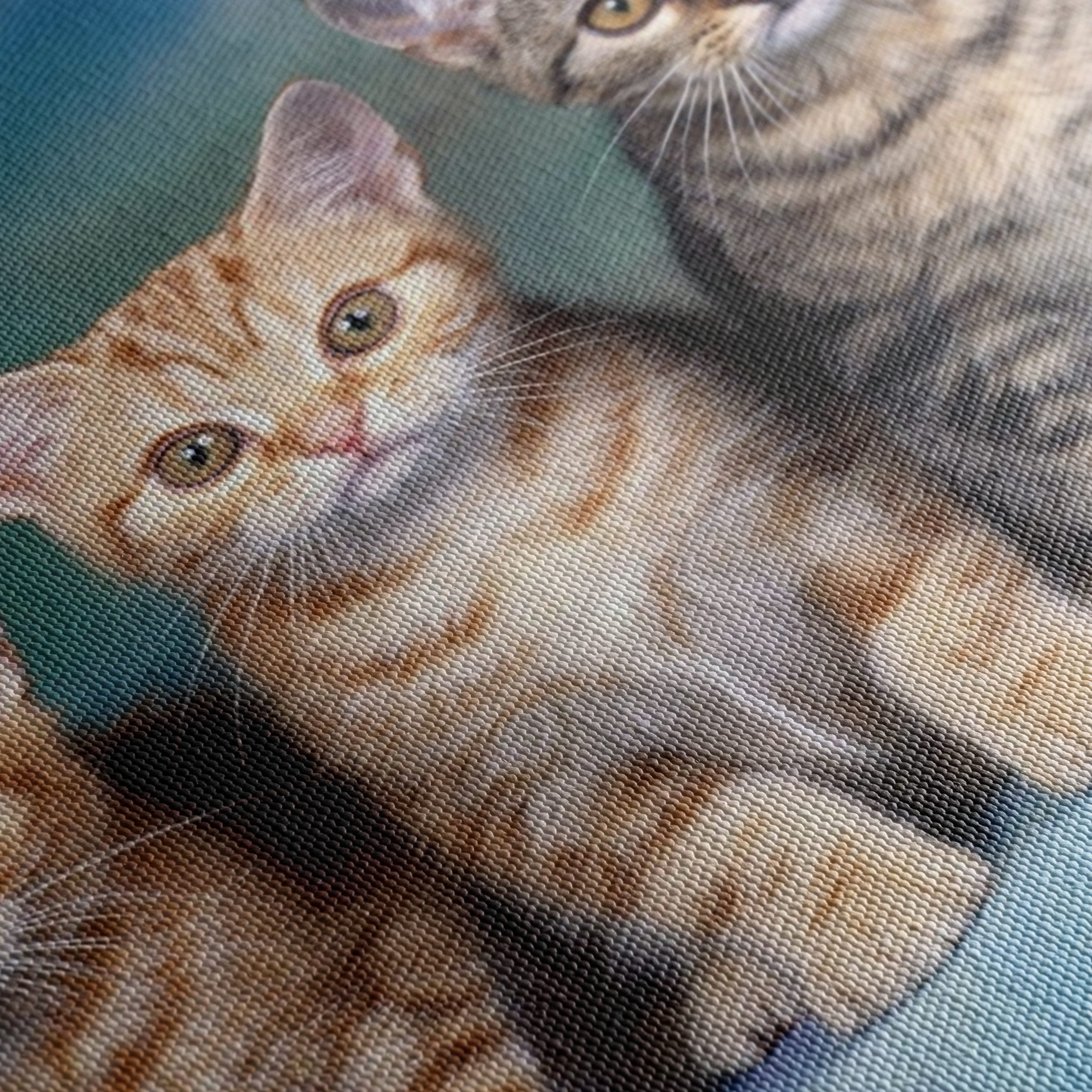 Cute Kittens Group Wall Art - Image 5