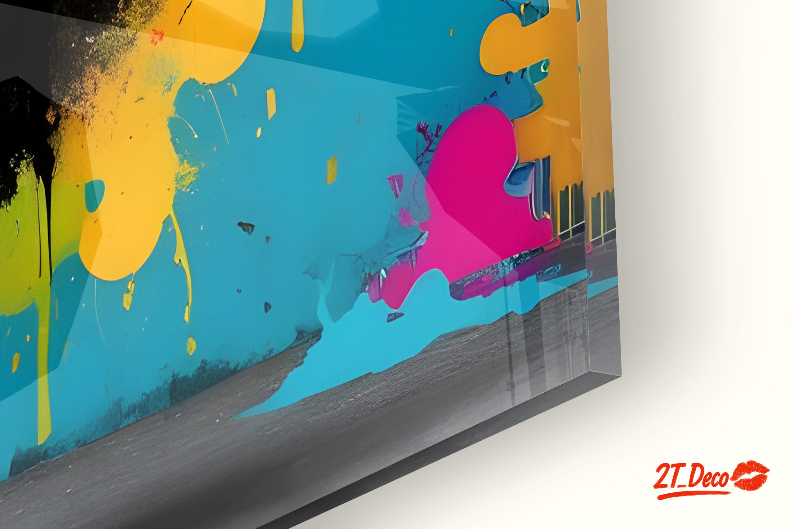 Vibrant Under Armour Sneaker Art - Image 9