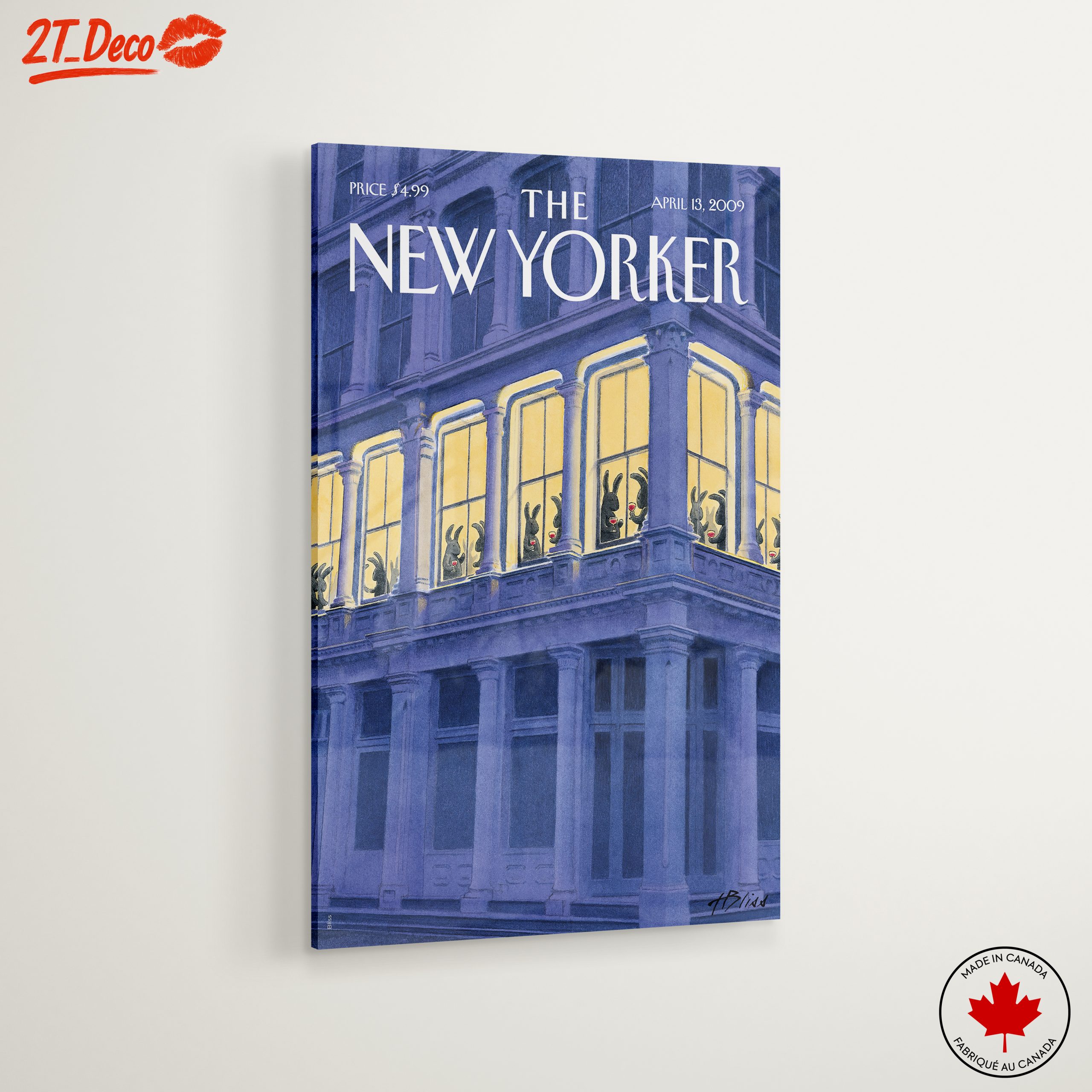 The New Yorker Cover Featuring Rabbits - Image 6