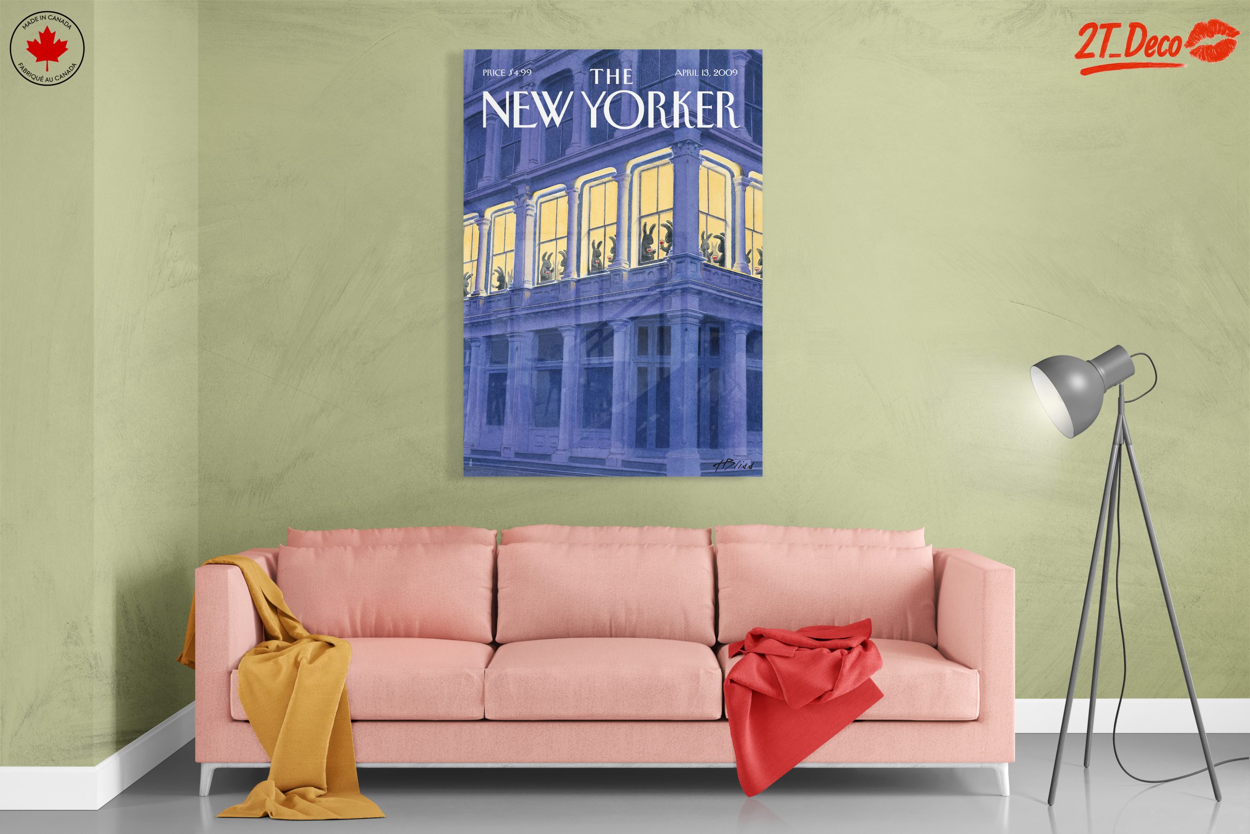 The New Yorker Cover Featuring Rabbits - Image 7