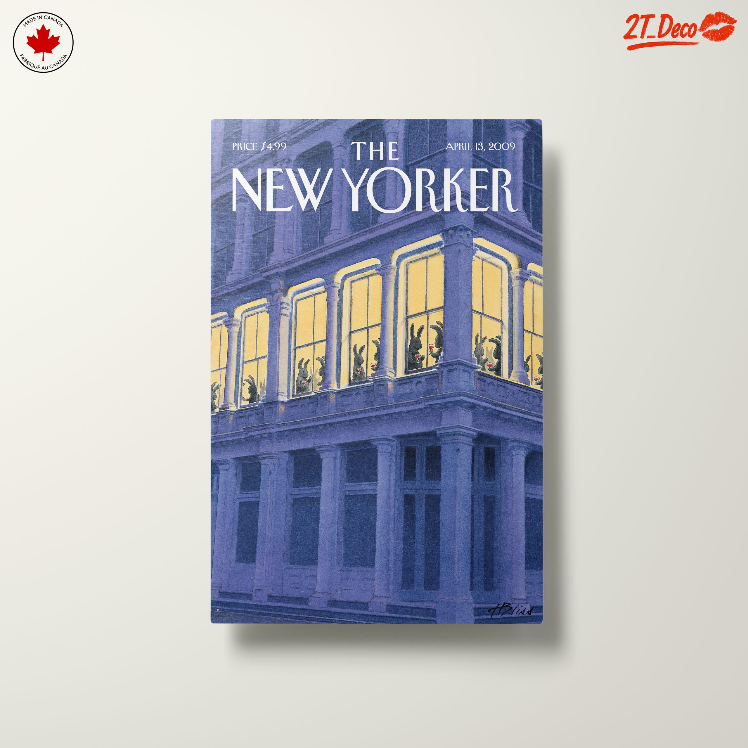 The New Yorker Cover Featuring Rabbits - Image 10