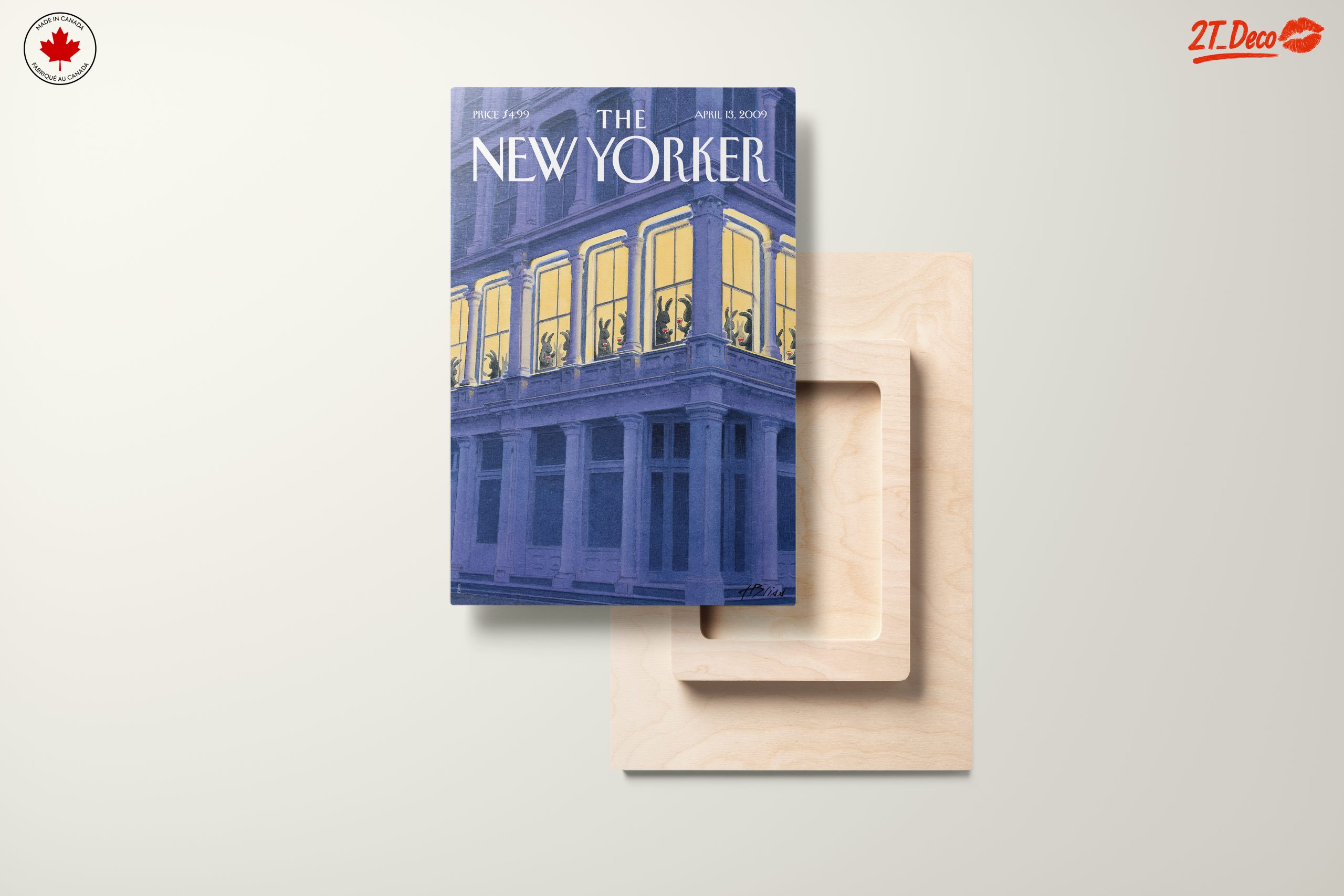 The New Yorker Cover Featuring Rabbits - Image 11