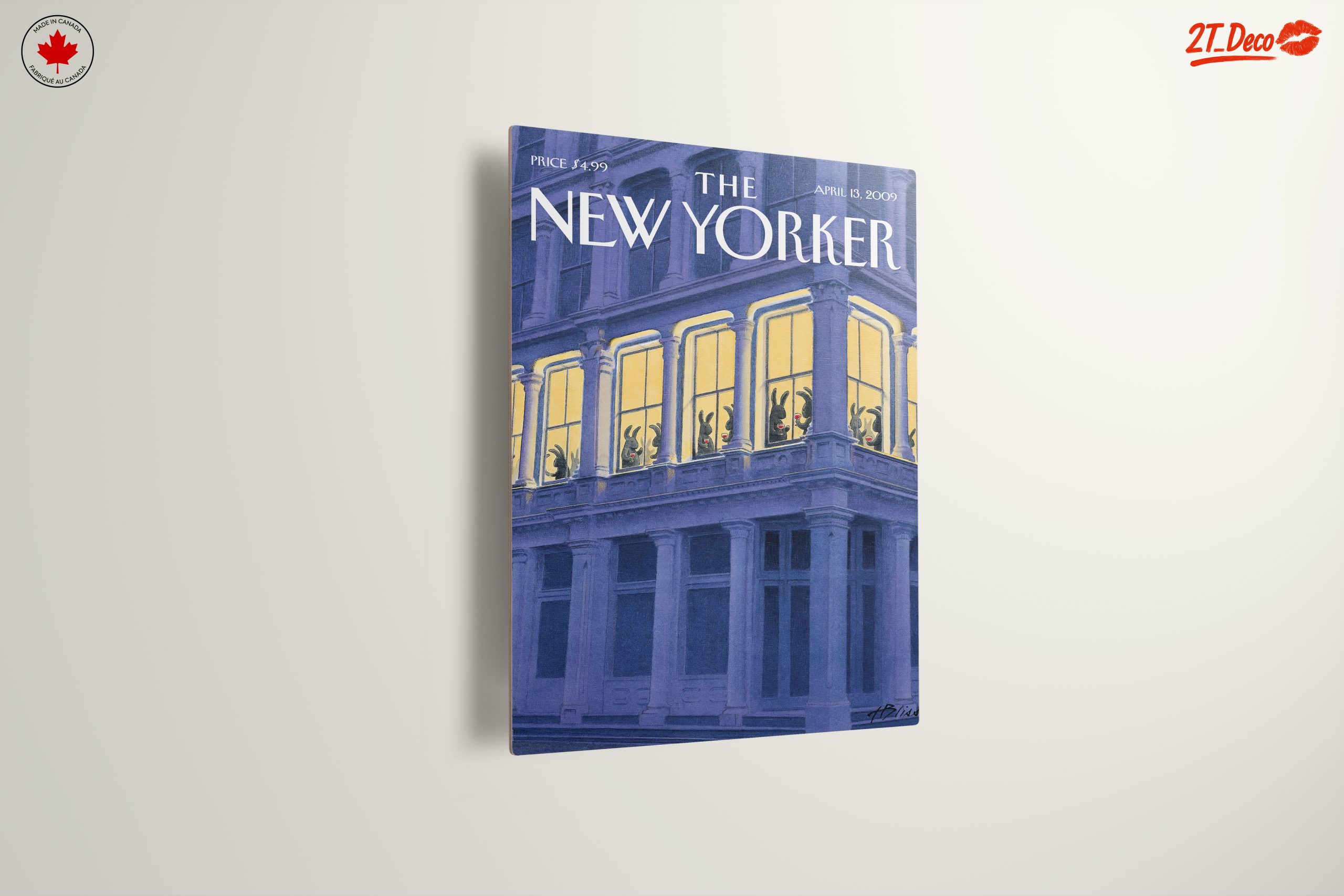 The New Yorker Cover Featuring Rabbits - Image 13