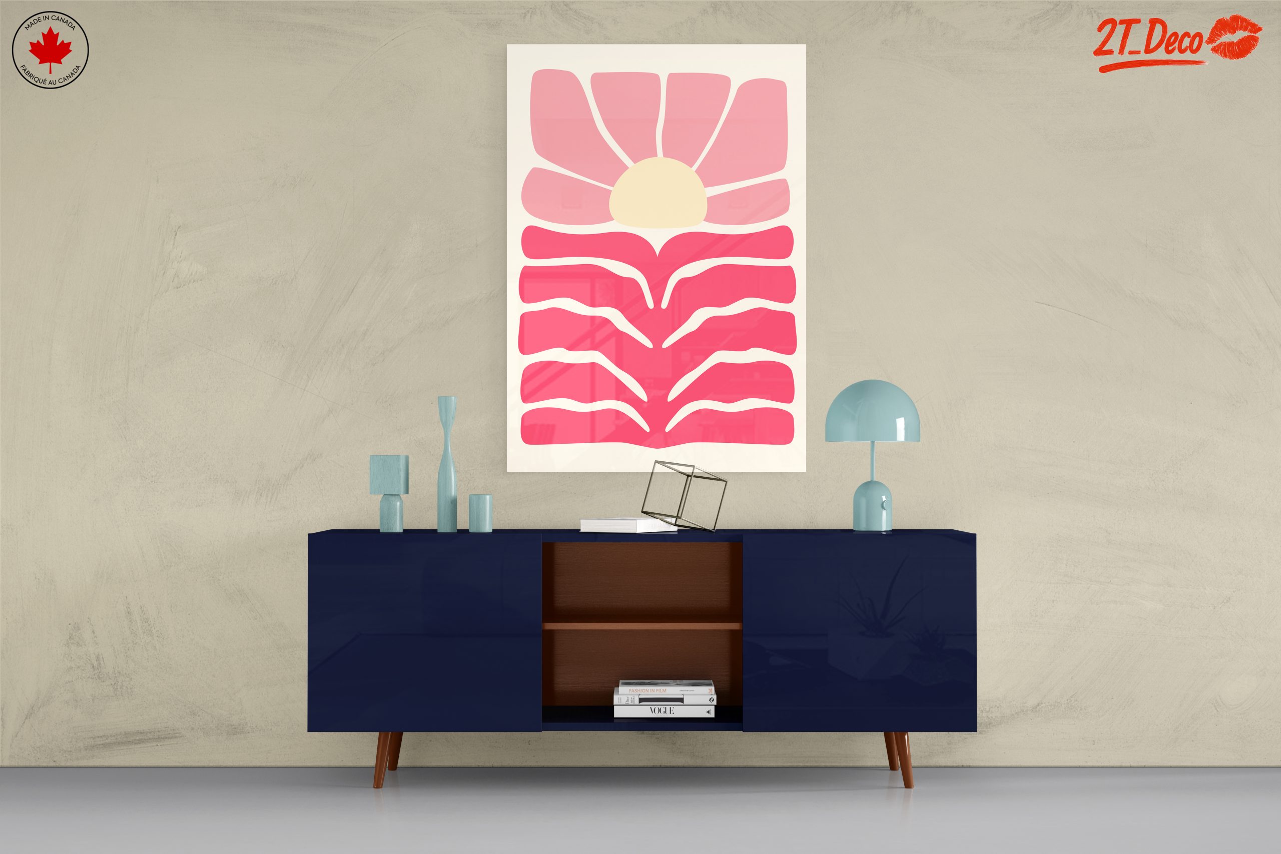 Vibrant Playful Abstract Landscape Art 3 - Image 8