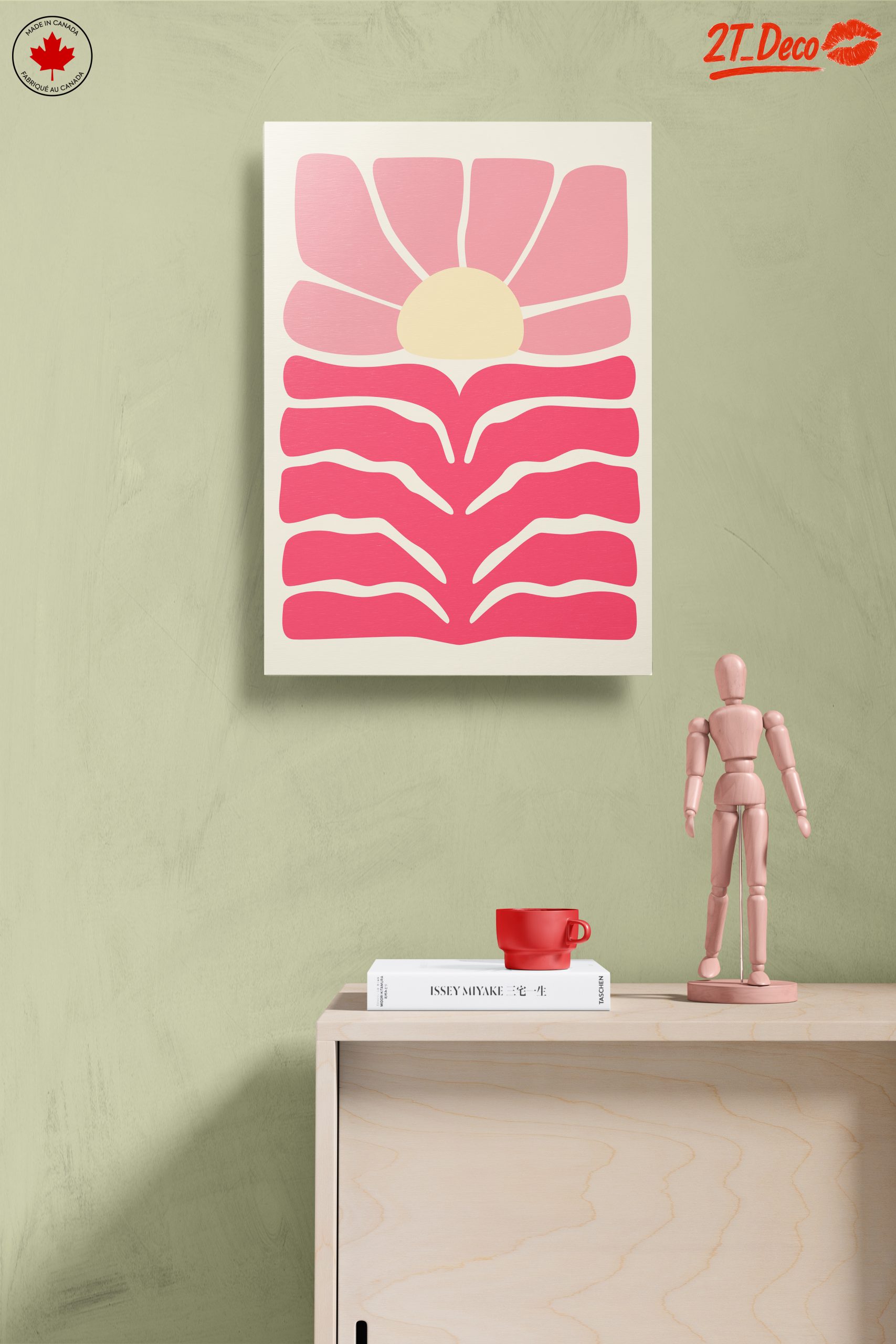Vibrant Playful Abstract Landscape Art 3 - Image 14