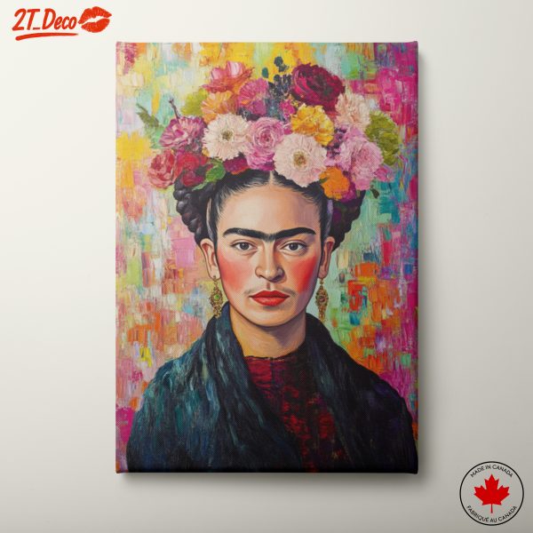 Frida Kahlo Inspired Contemporary Portrait