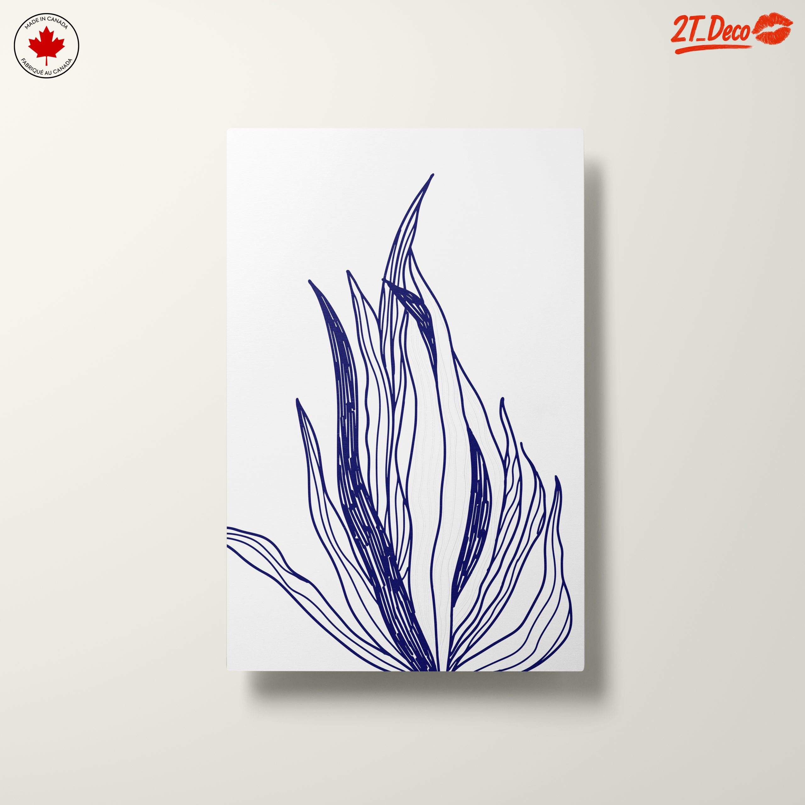 Stylized Abstract Plant Artwork - Image 10