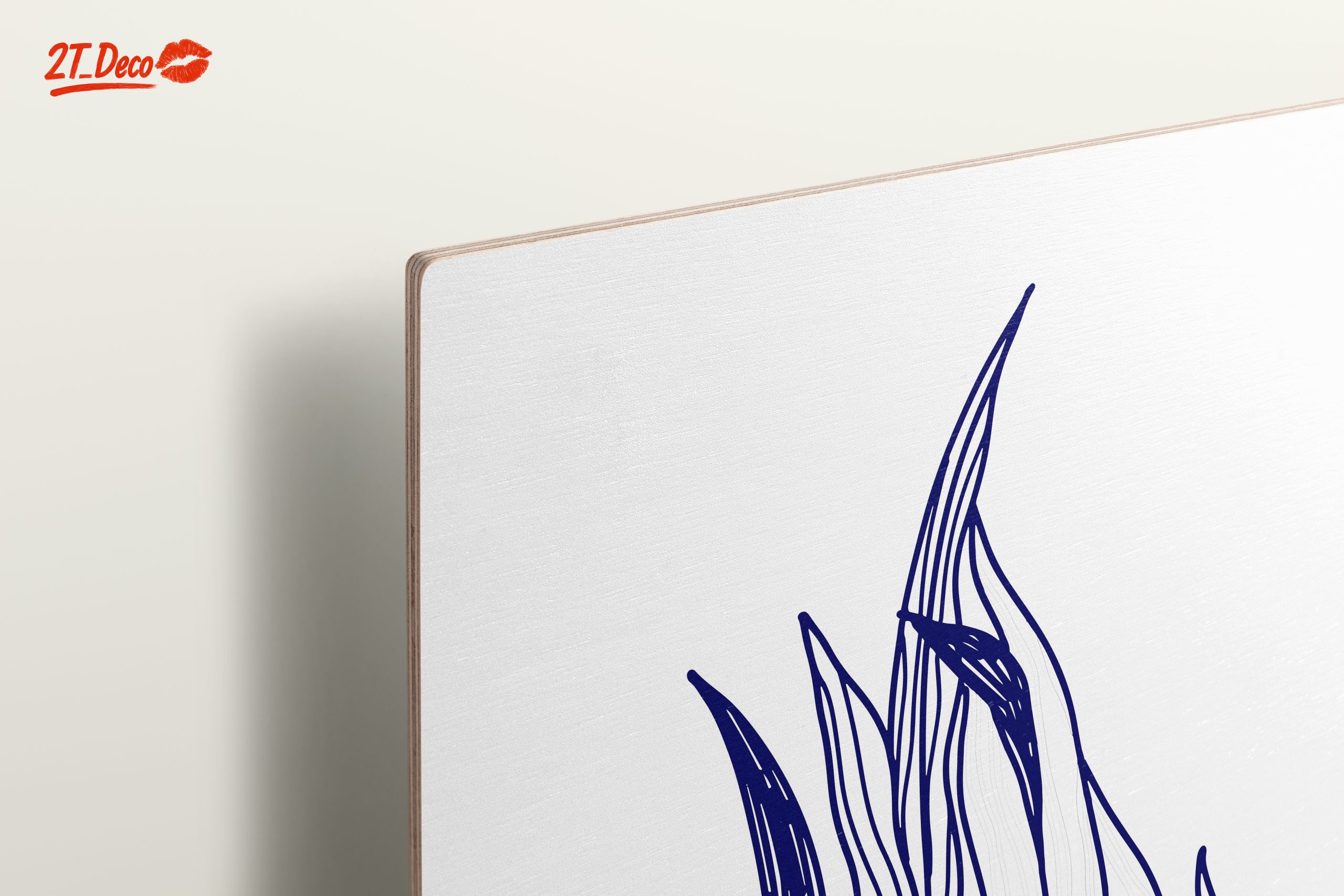 Stylized Abstract Plant Artwork - Image 15